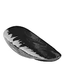 Les Objets Mouleversants Marcel skål M 30,5x14 cm Mussla svart