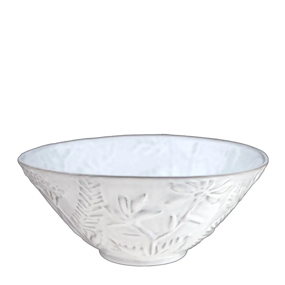 Flora kulho grande 23 cm valkoinen