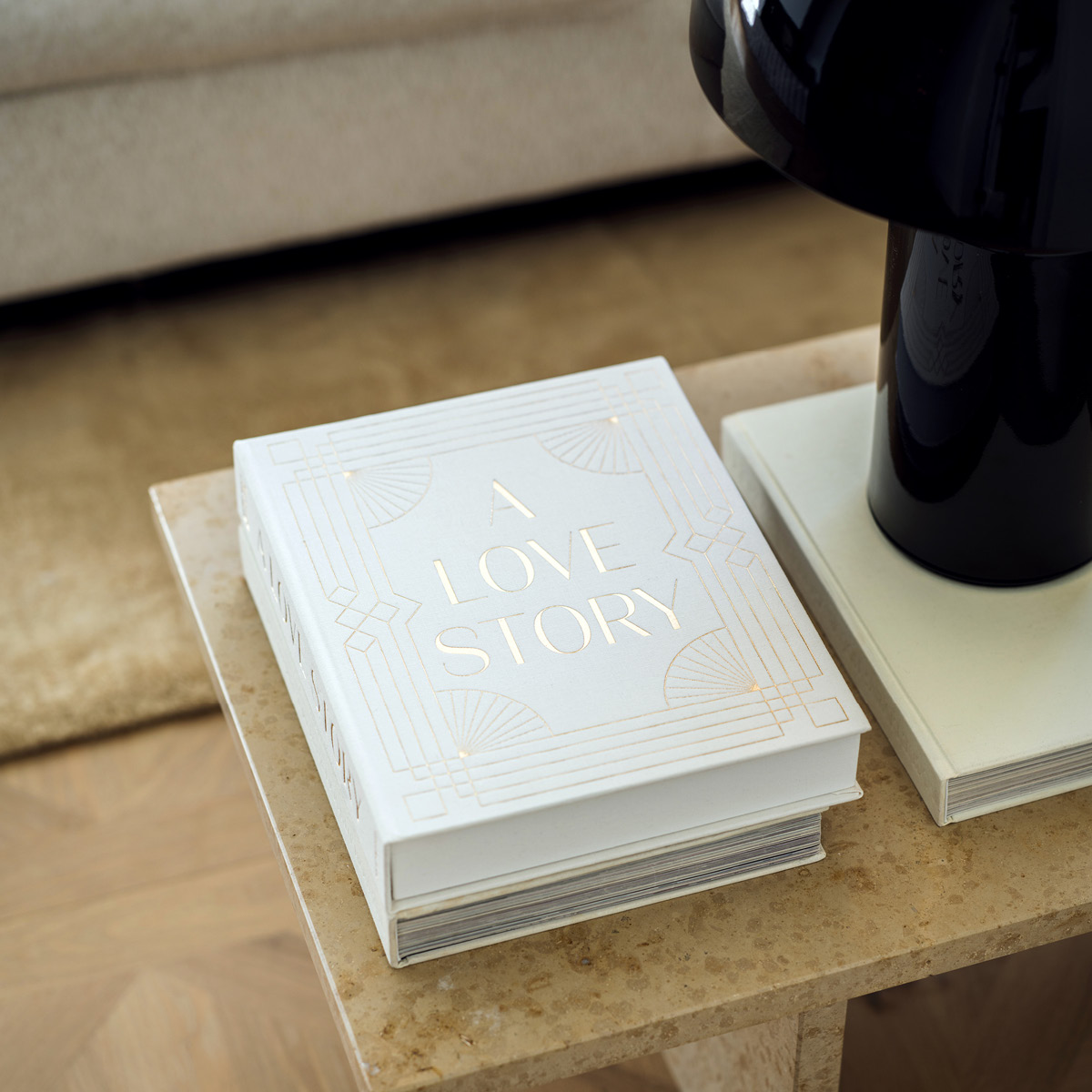 Printworks Bröllopsalbum A Love Story 33x27 cm grå