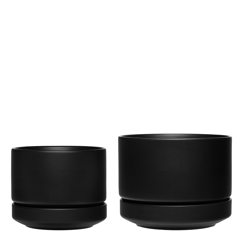 Arabia Kukkaruukku SN 19 cm Matta musta