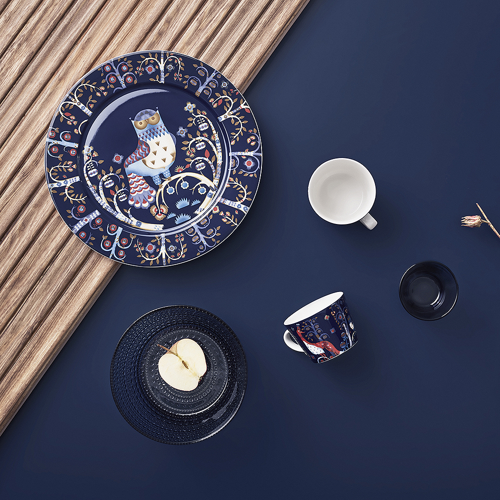 iittala Taika skål til espressokopp 11 cm blå