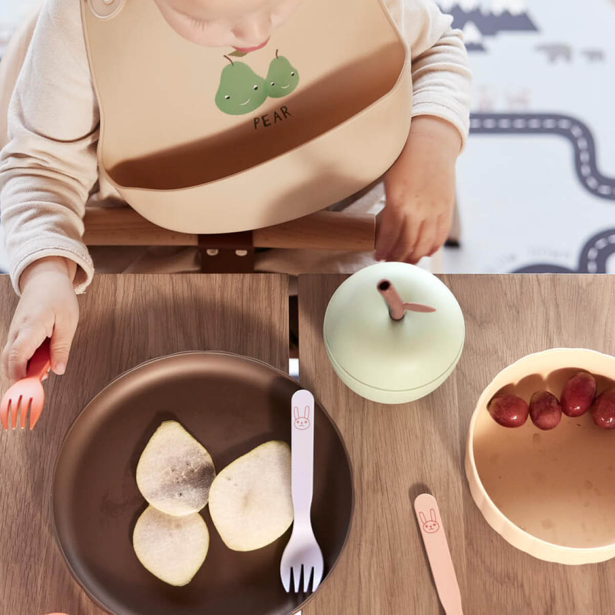 OYOY Apple kopp 20 cl Grön