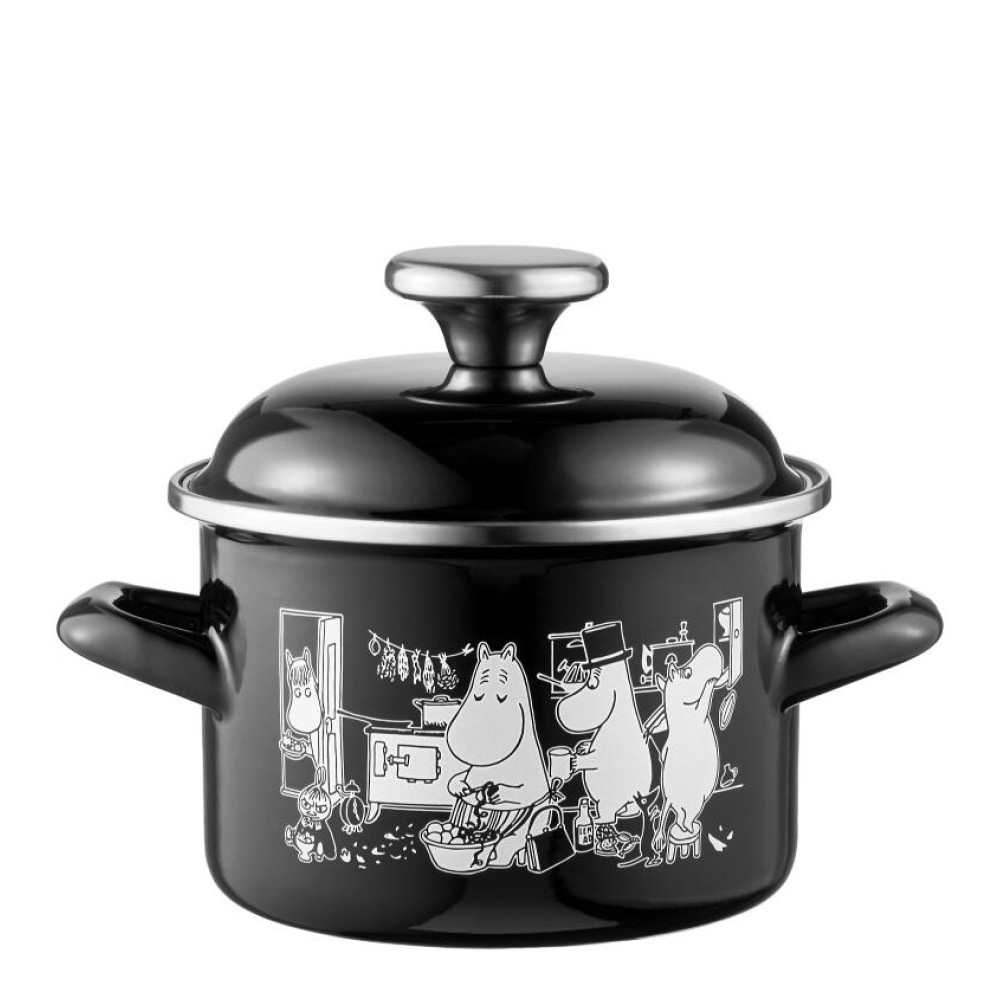Muurla Mumin kastrull I Köket 1,5 L svart