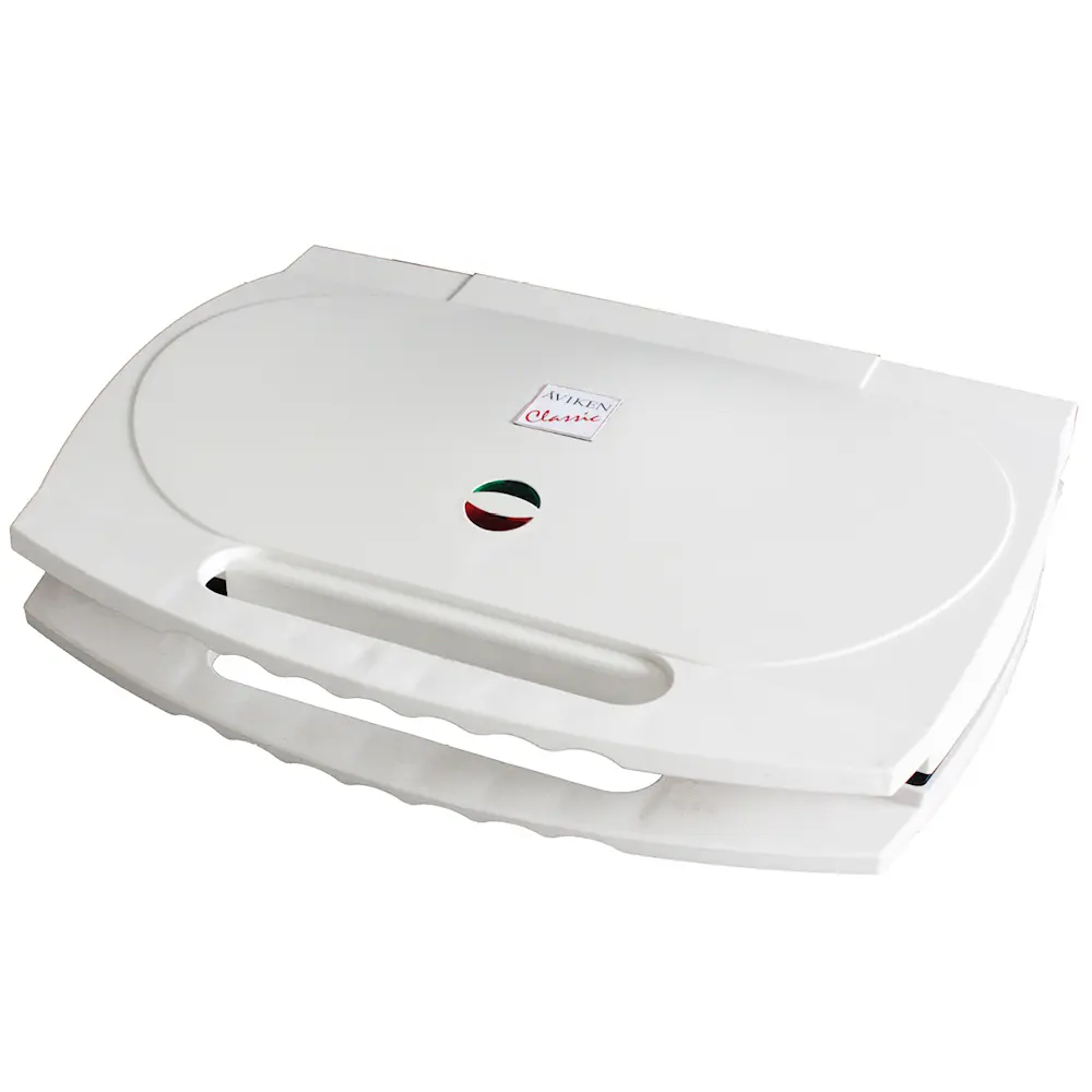 Classic vaffeljern dobbelt 1600W hvit