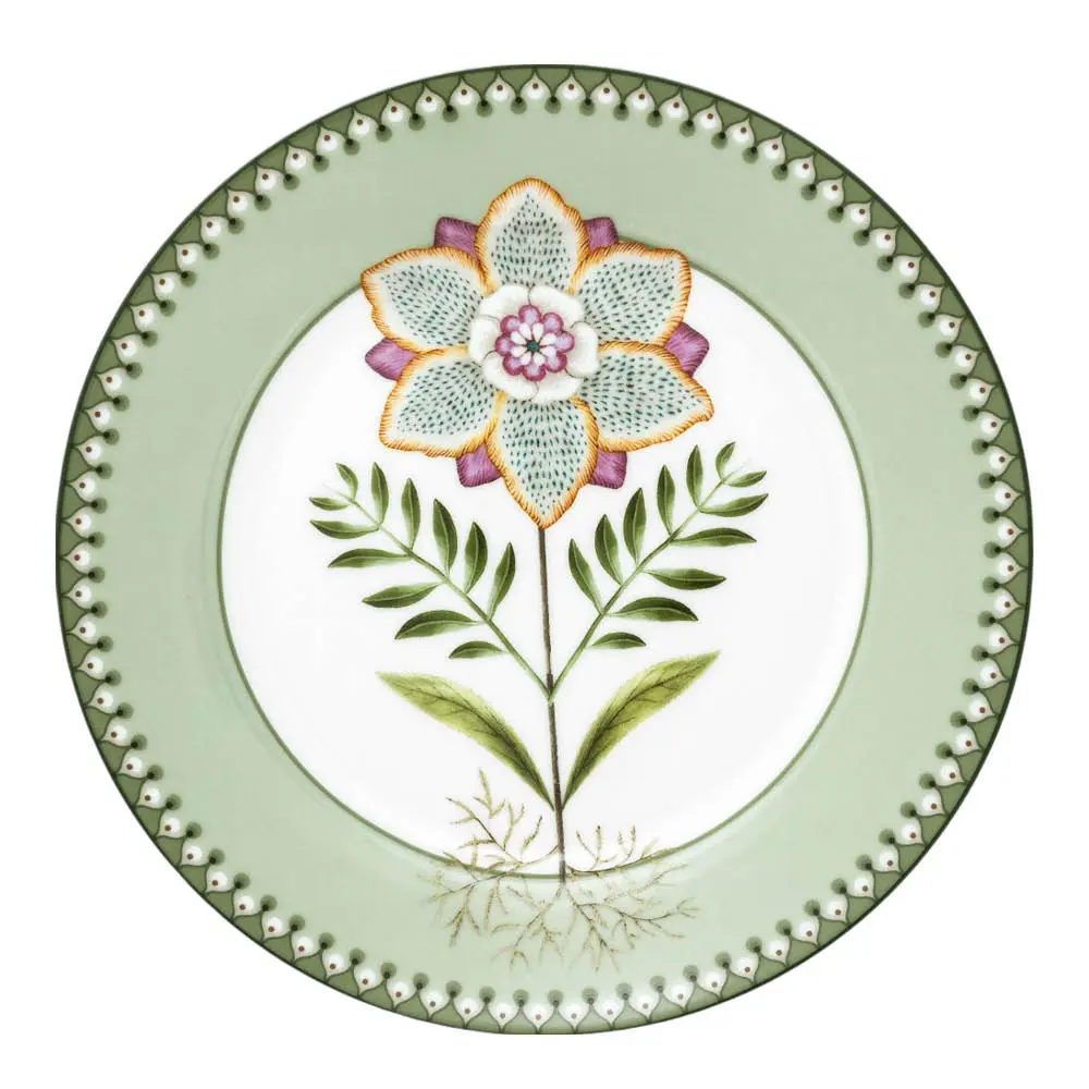 Lily & Lotus Lautanen 21 cm Vaaleanvihreä