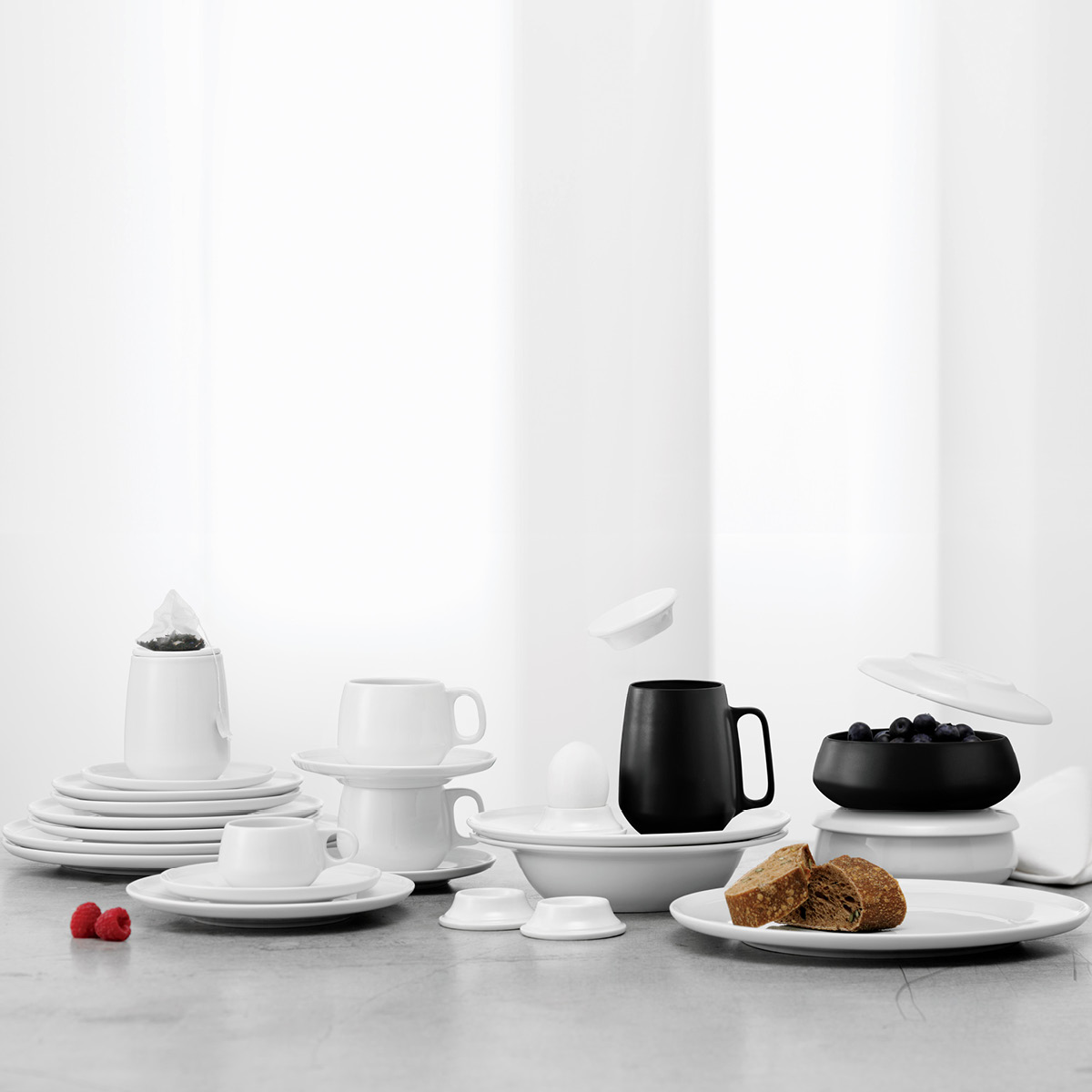 Aida ENSO kopp medium 18 cl super white