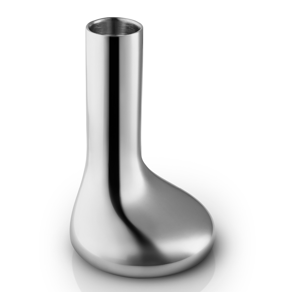 Eva Solo Mellow ljusstake 12 cm silver