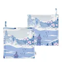 Mumin grytlapp 22x22 cm 2-pack Äntligen hemma