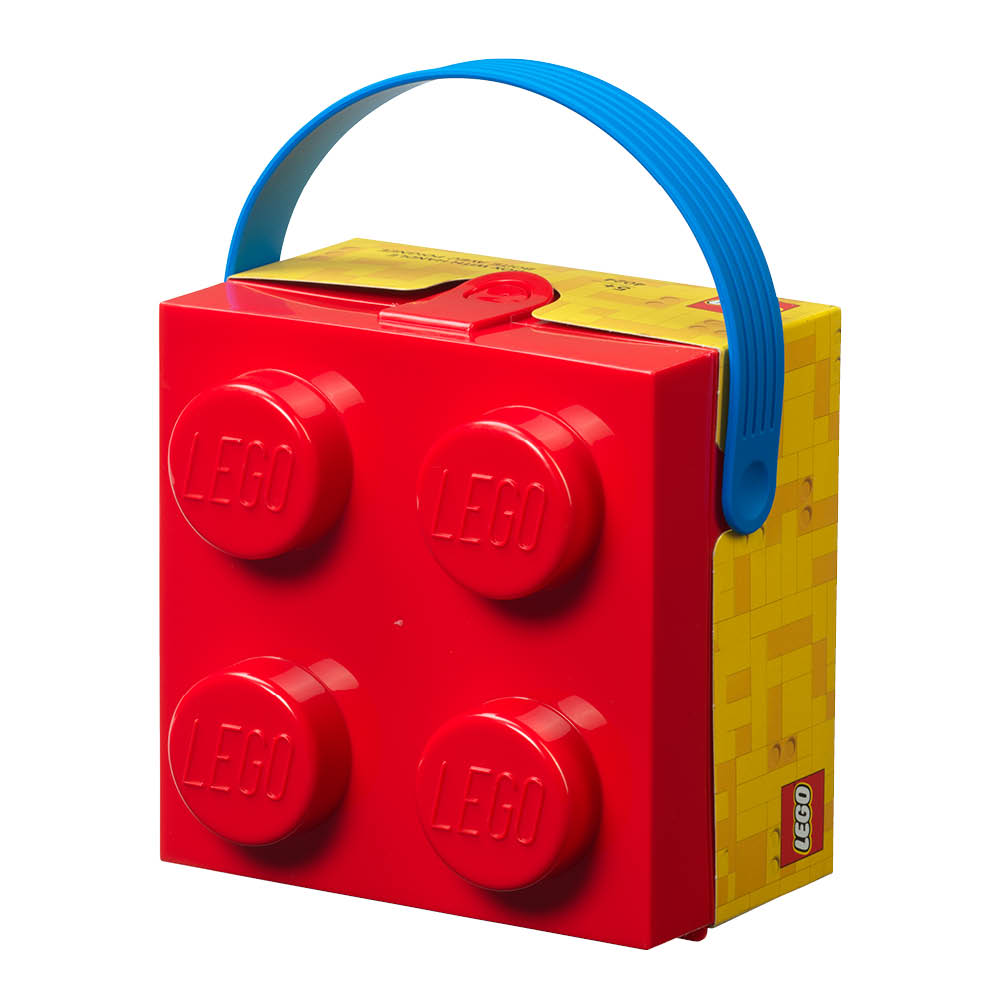 Lego Låda med handtag Röd