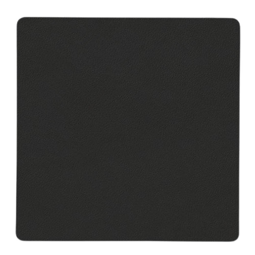 LIND DNA Square Nupo glasunderlägg 10 cm Black Ink