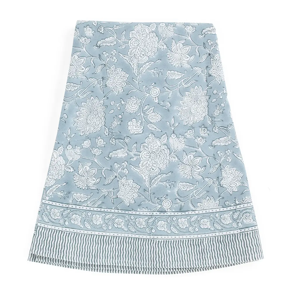 Indian Rose Pöytäliina Ø160 cm Dusty Blue