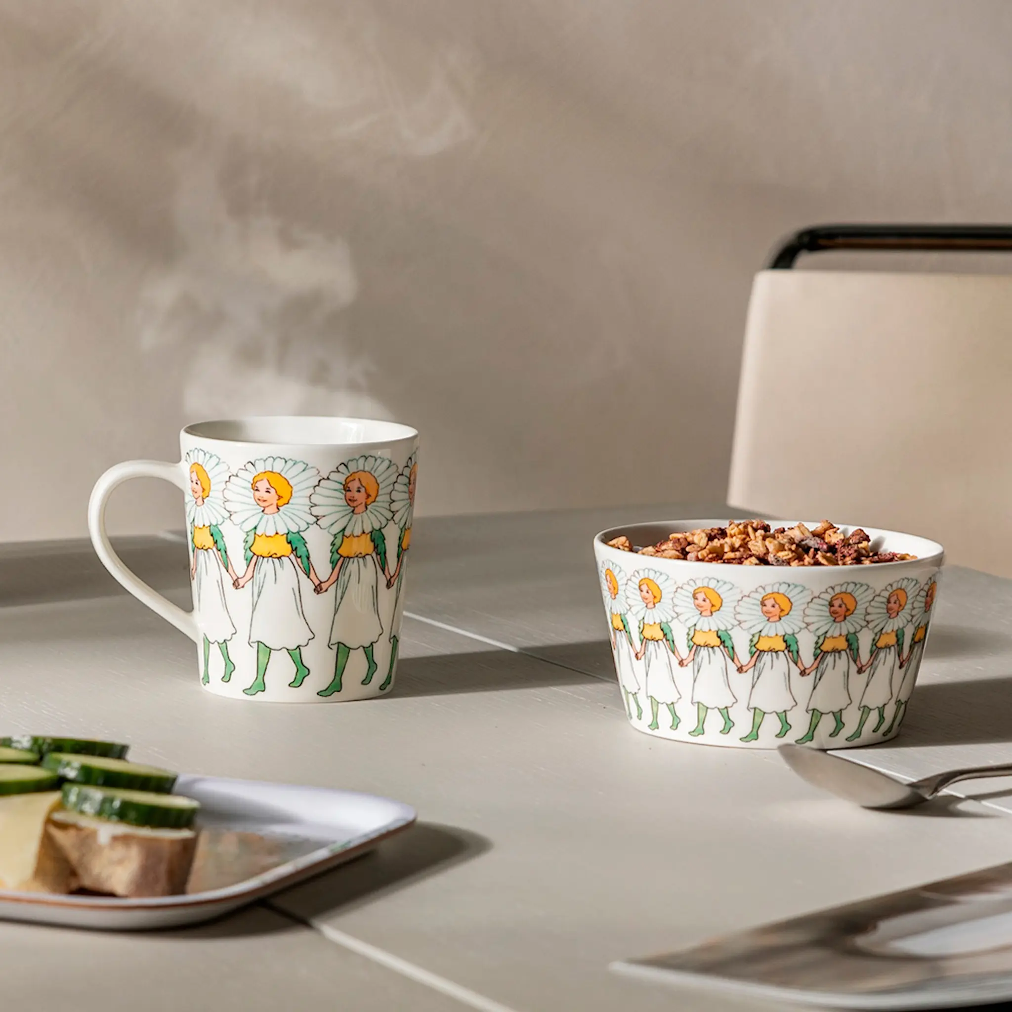 Design House Stockholm Elsa Beskow Mugg/öra 40 cl Prästkrage