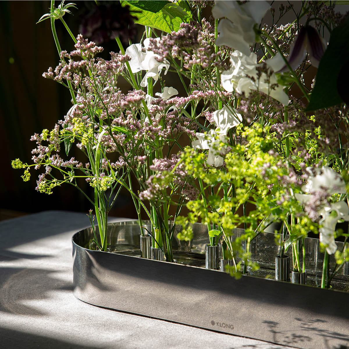 Klong Jubel vase 45 cm stål