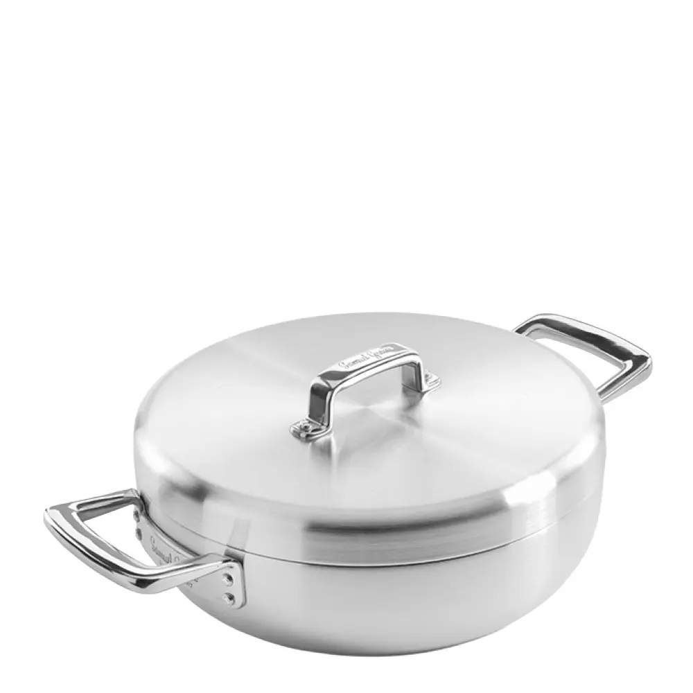 Classic Stainless Tarjoilupannu kannella 28 cm 3 L