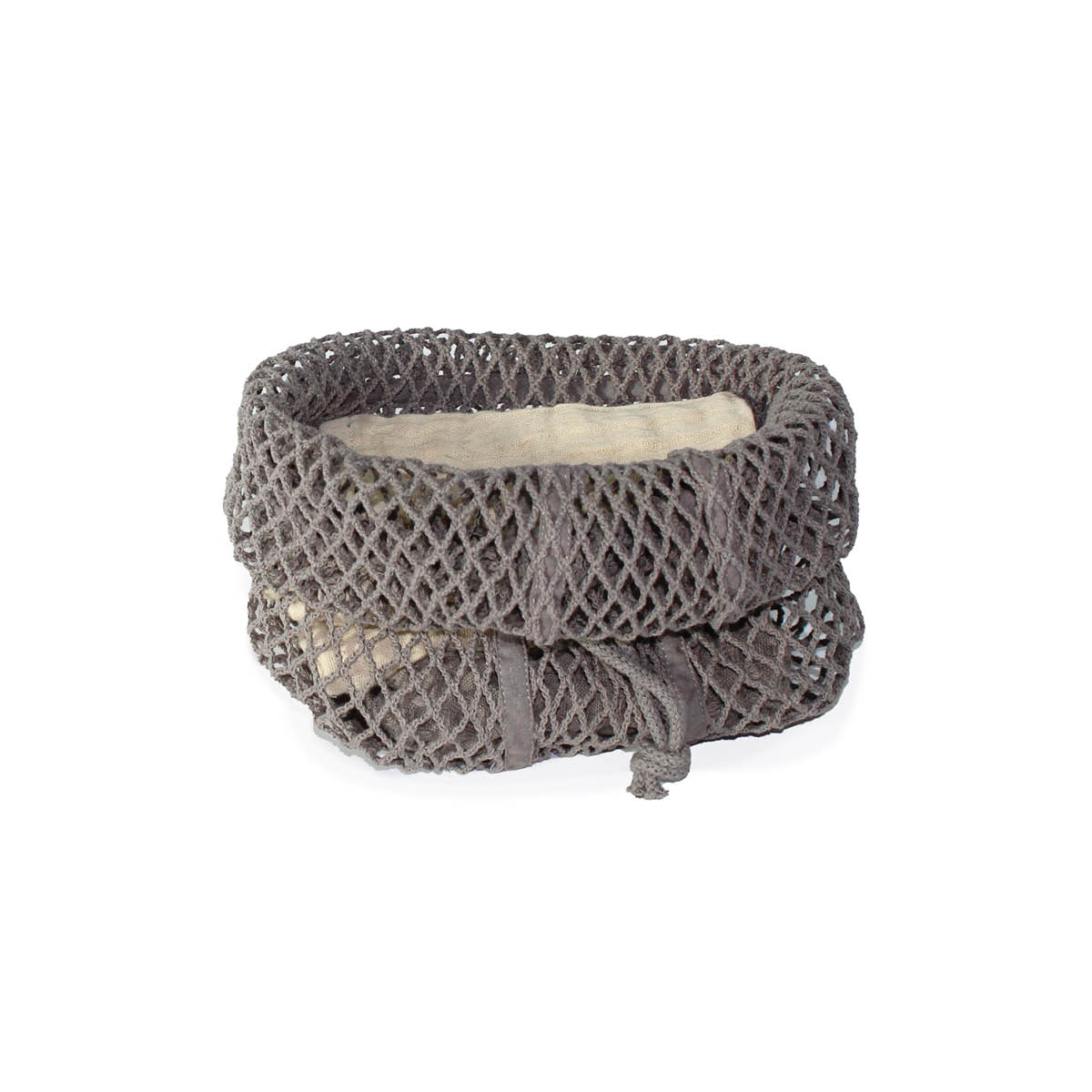 The Organic Company Gjenbrukbar nettpose medium 30x24 cm clay