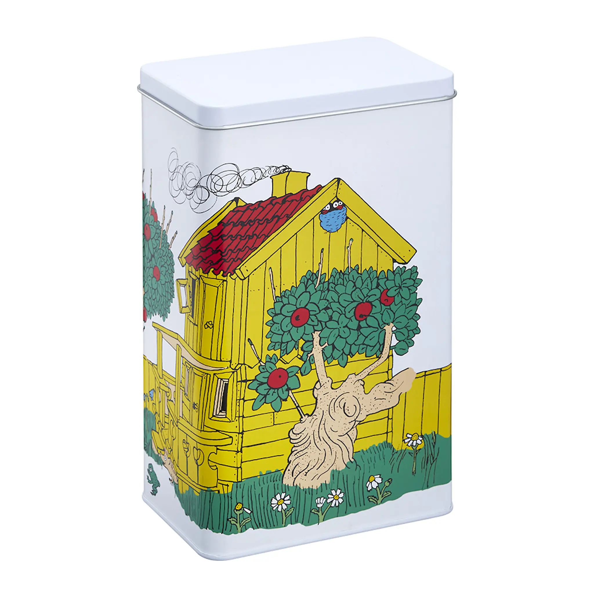 Muurla Pippi plåtburk 12x8x20 cm vägen hem