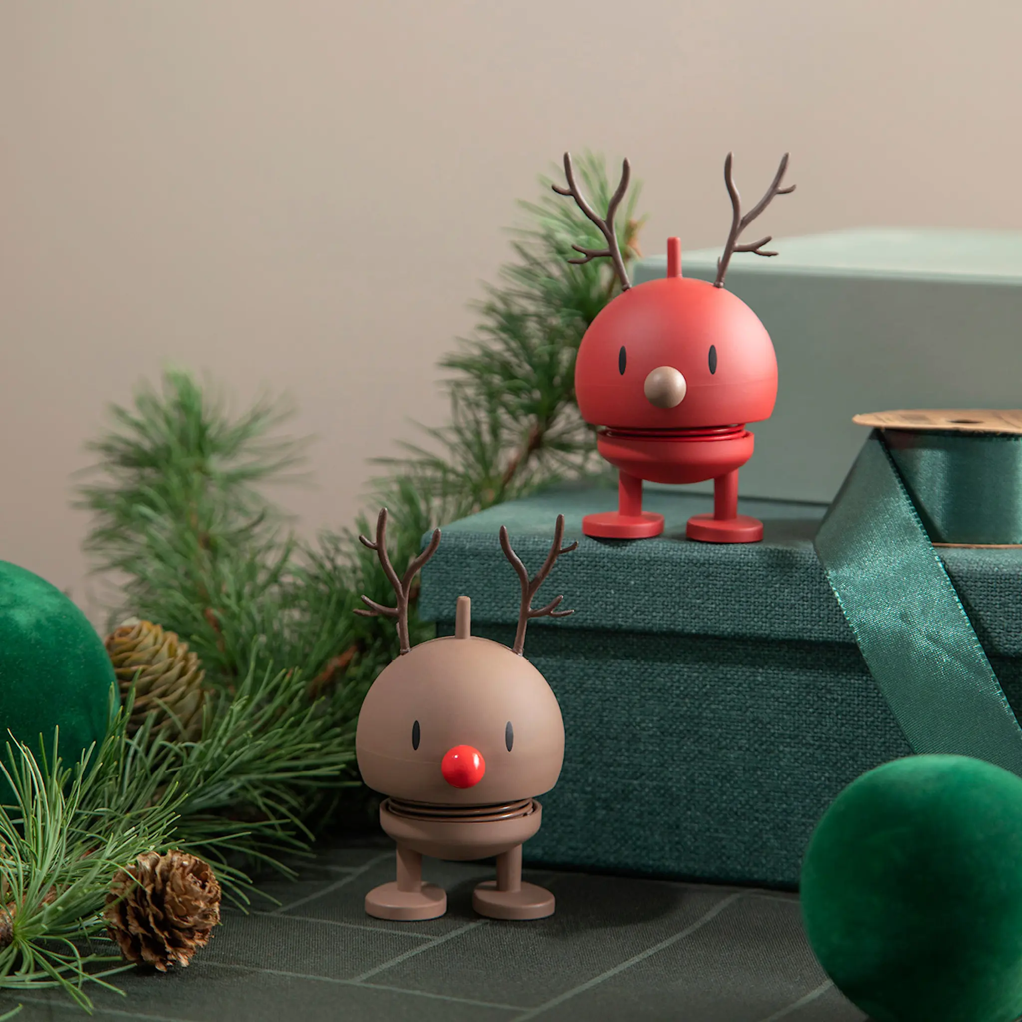 Hoptimisten Bumble soft reindeer liten berry hover