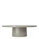 Flora Tårtfat 25,5 cm Beige