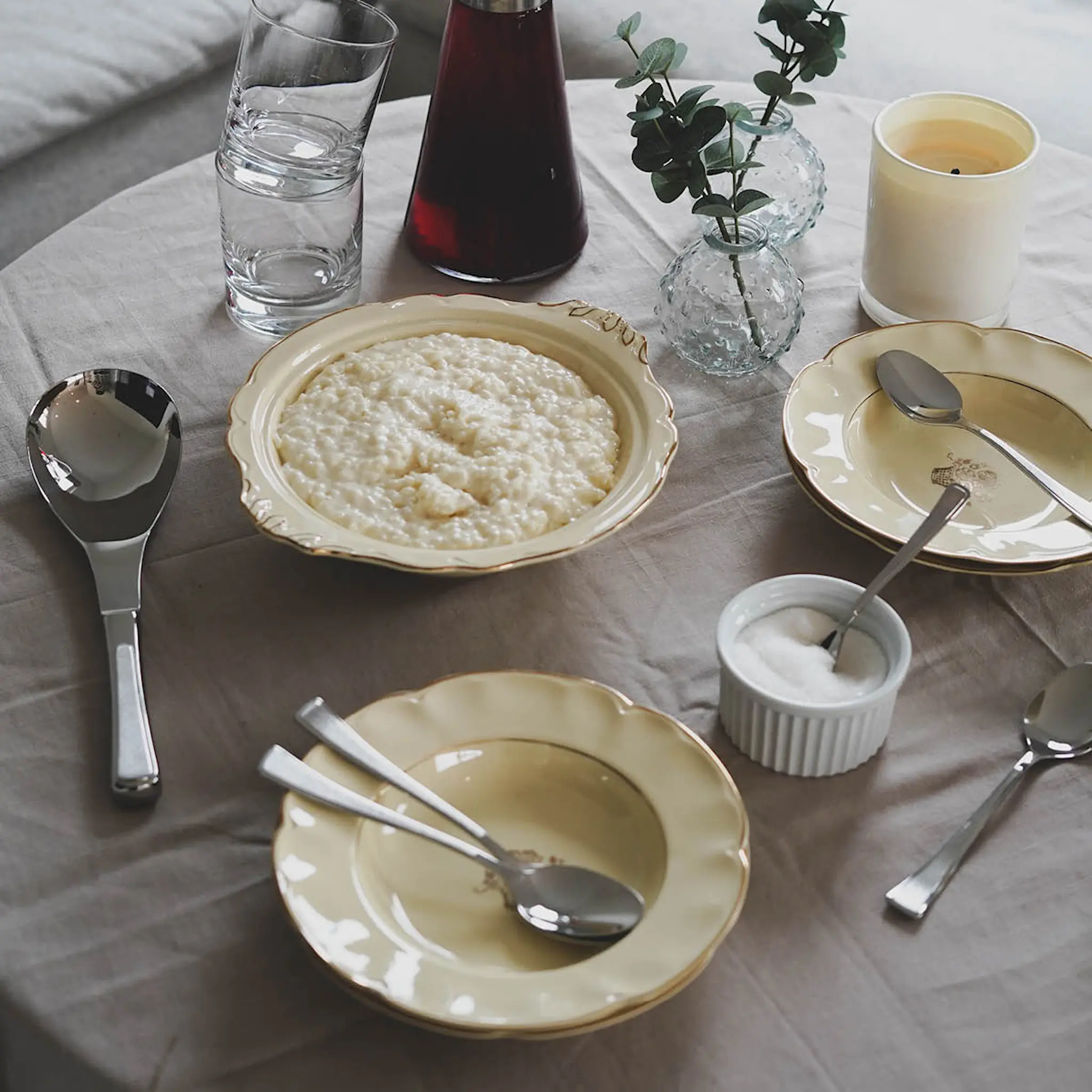 Hardanger bestikk Ramona Grötset 6 delar