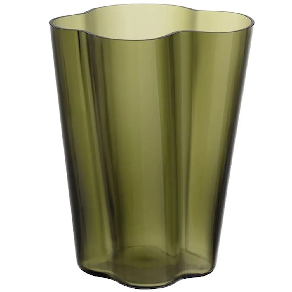 Alvar Aalto Maljakko 27 cm Sammaleenvihreä