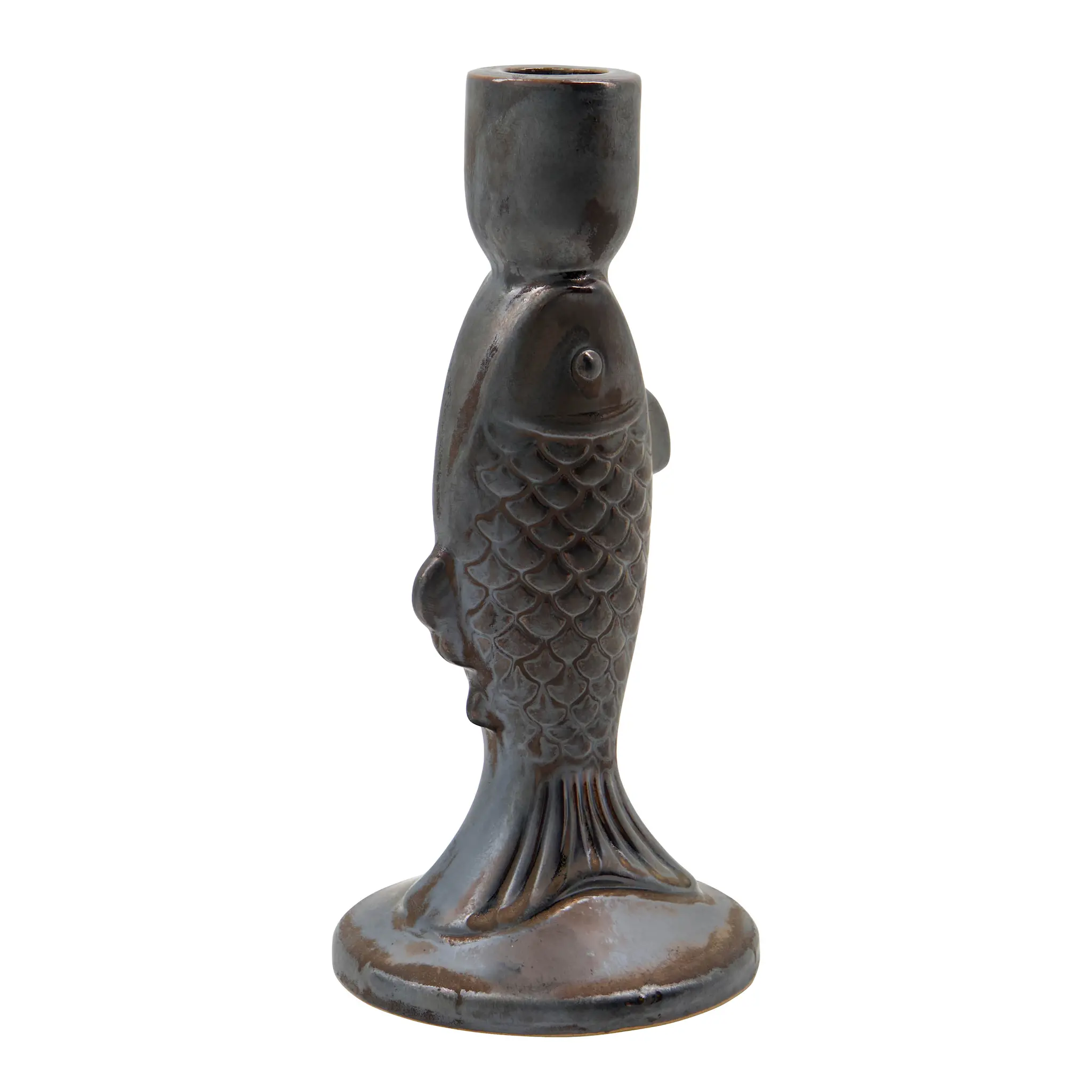 House Doctor Rio ljusstake 20 cm svart metallic