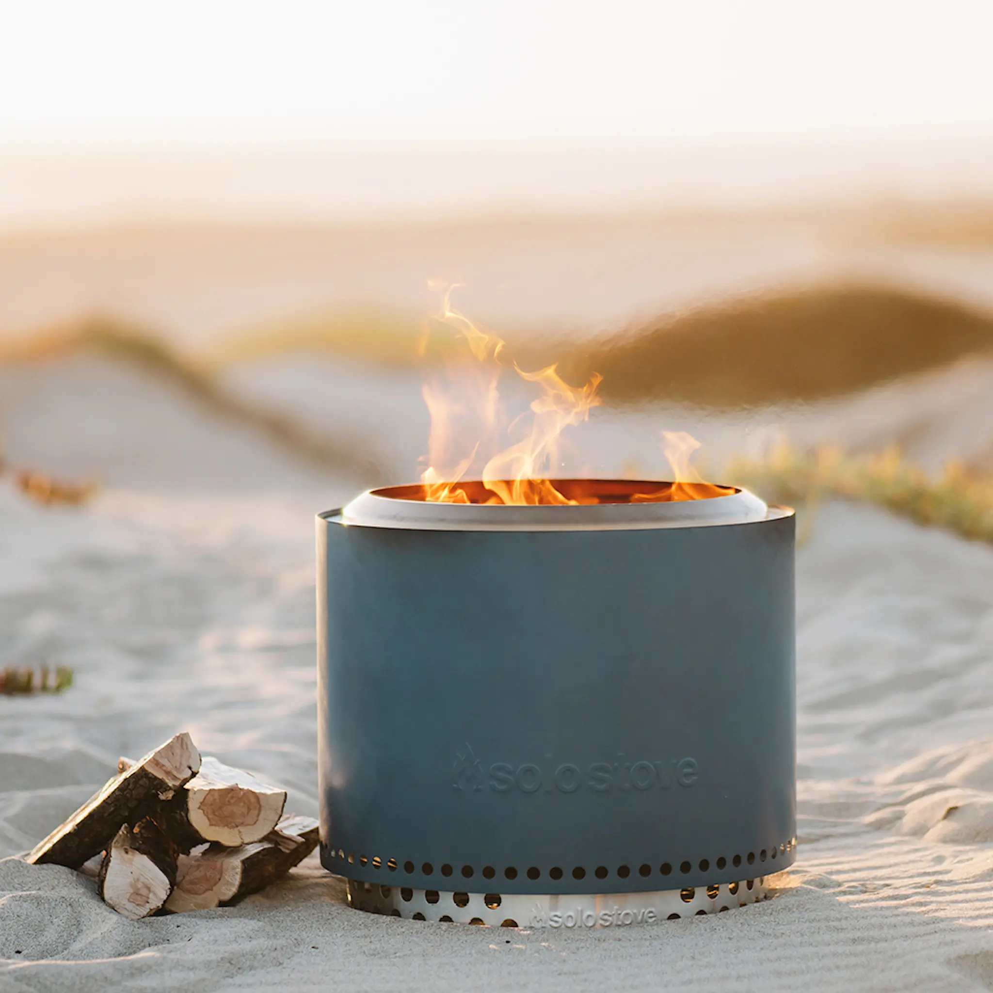 Solo Stove Bonfire + stand 2.0 rökfri eldstad 49,5x44,5 cm water