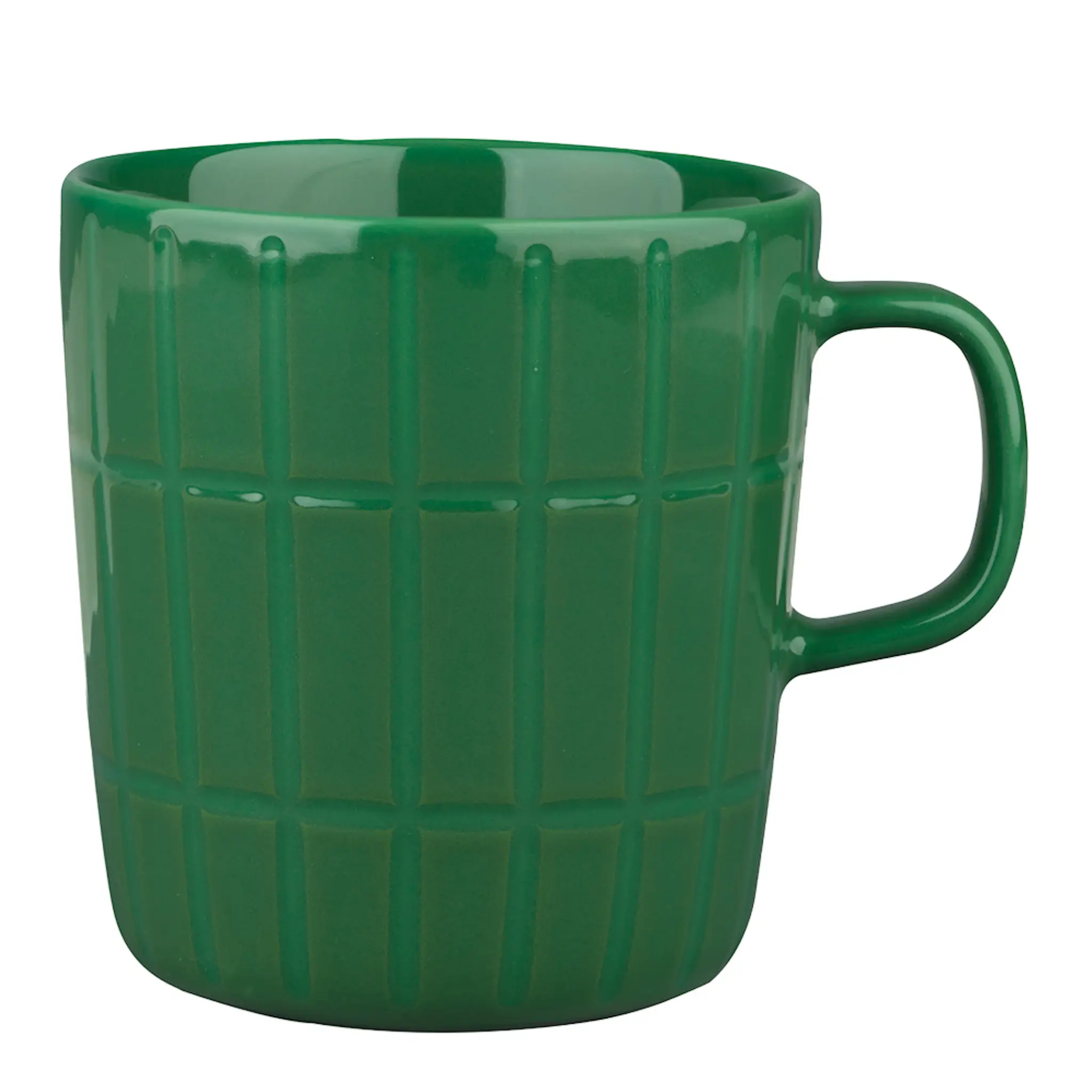 Marimekko Tiiliskivi mugg 40 cl mörkgrön