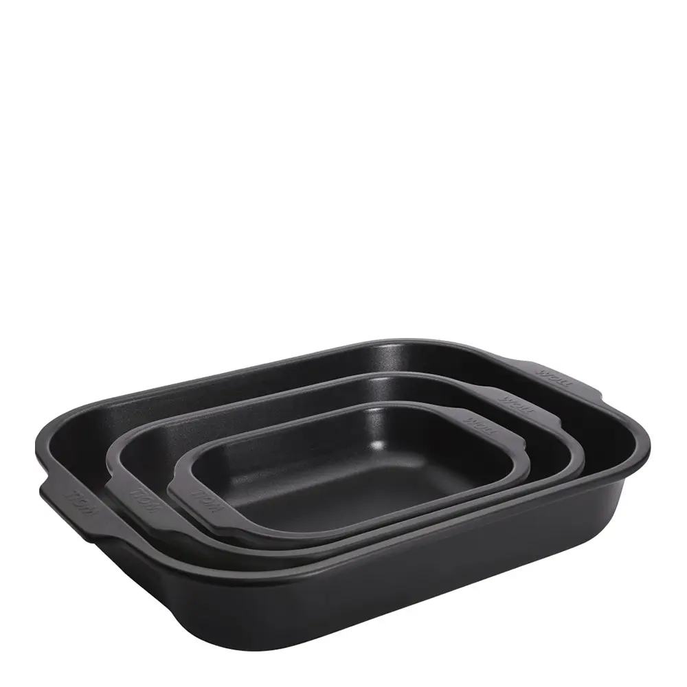 Roast It Uunivuoka 3 osaa Musta