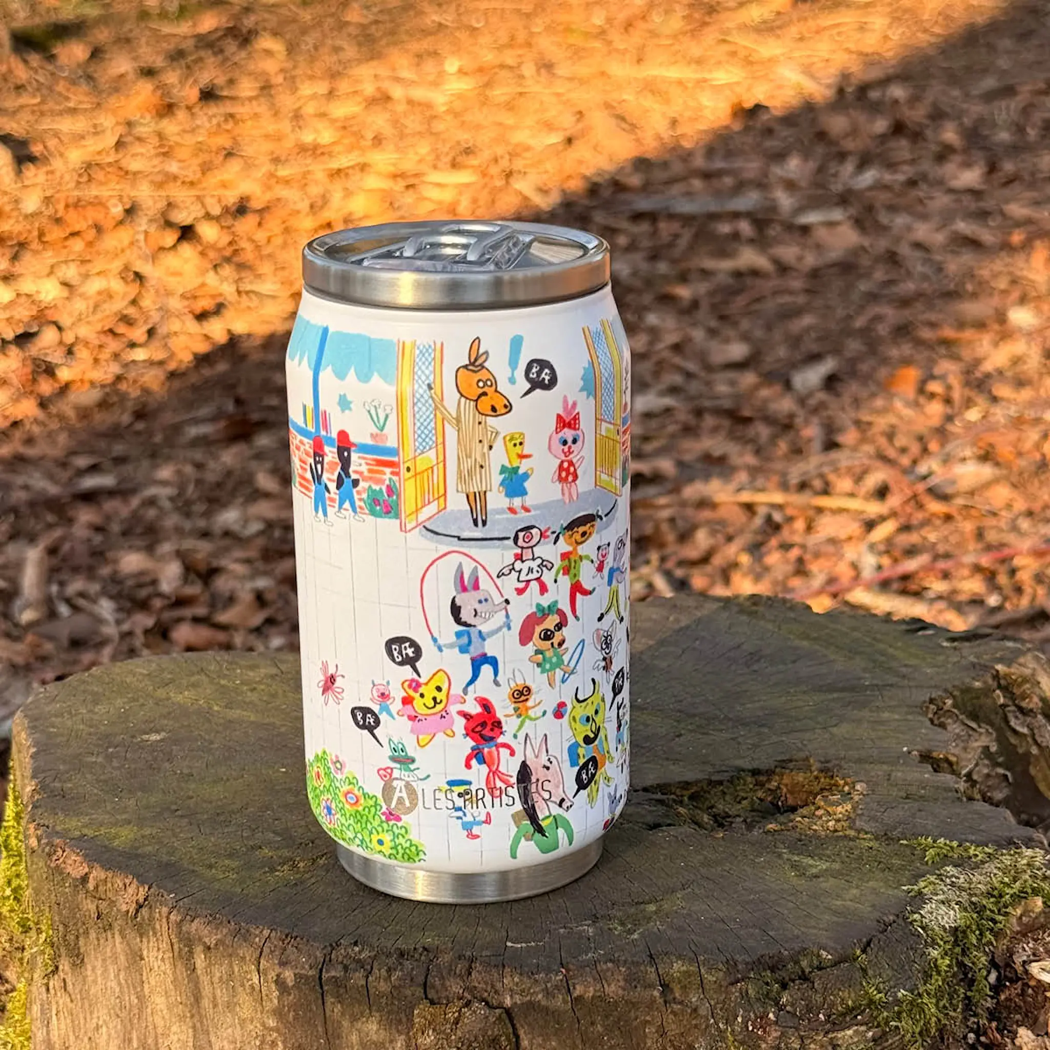 Les Artistes Bukkene Bruse Termospullo 28 cl Back to school