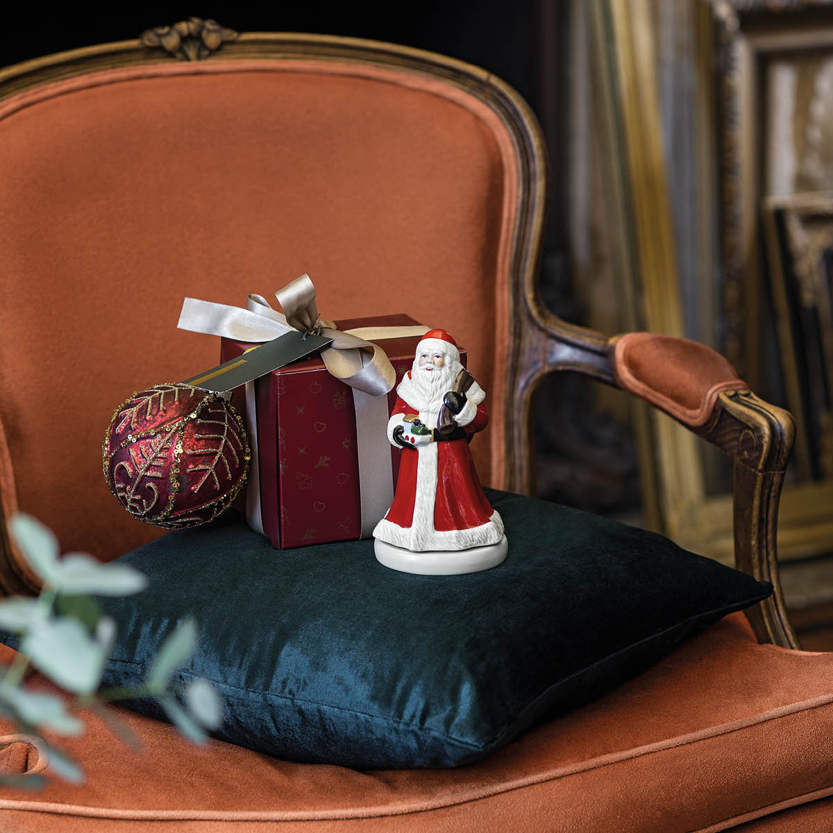 Villeroy & Boch Nostalgic Melody Joulukorise Tonttu 9x15 cm Punainen