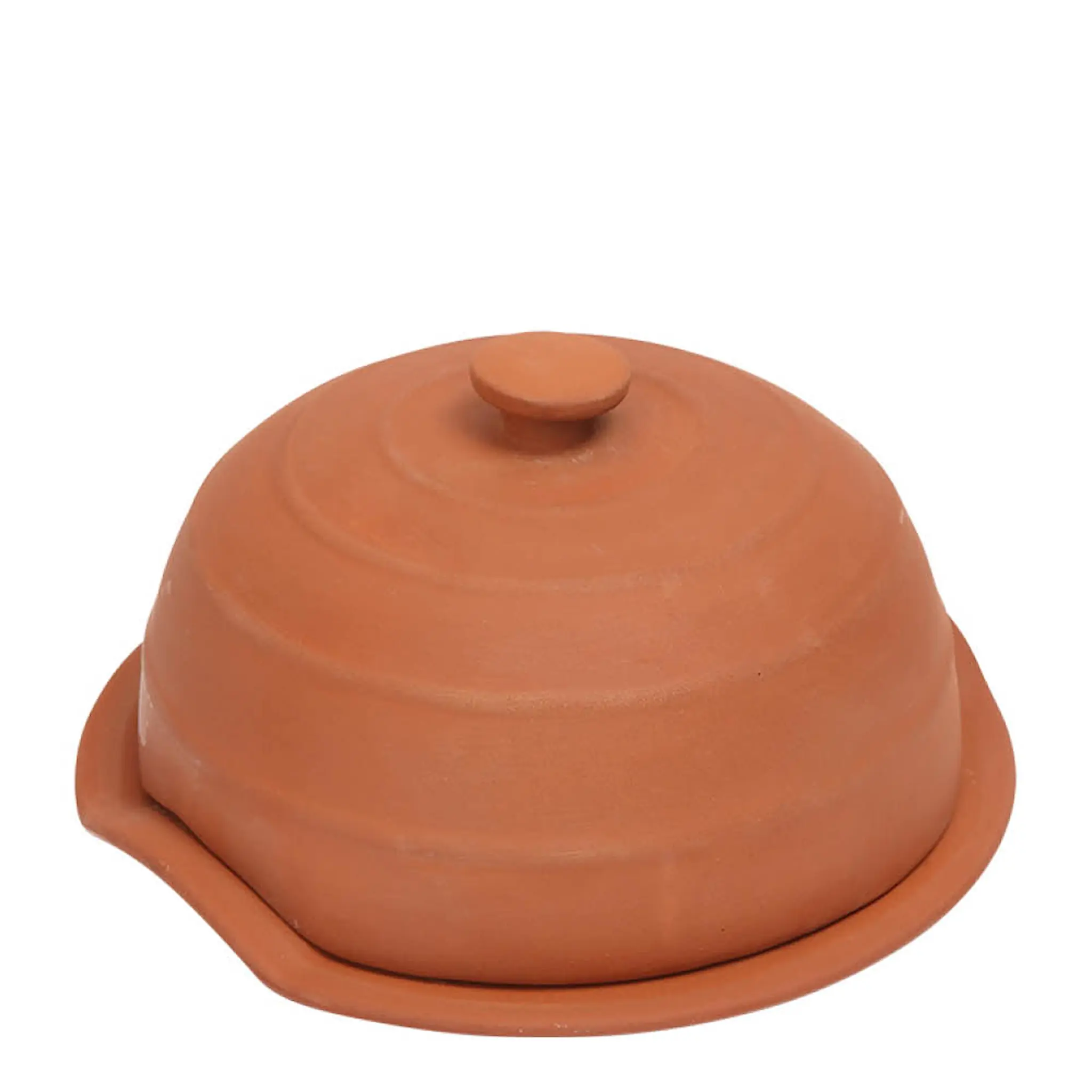 Dexam Terracotta ugnsform för ost med lock 17,5 cm