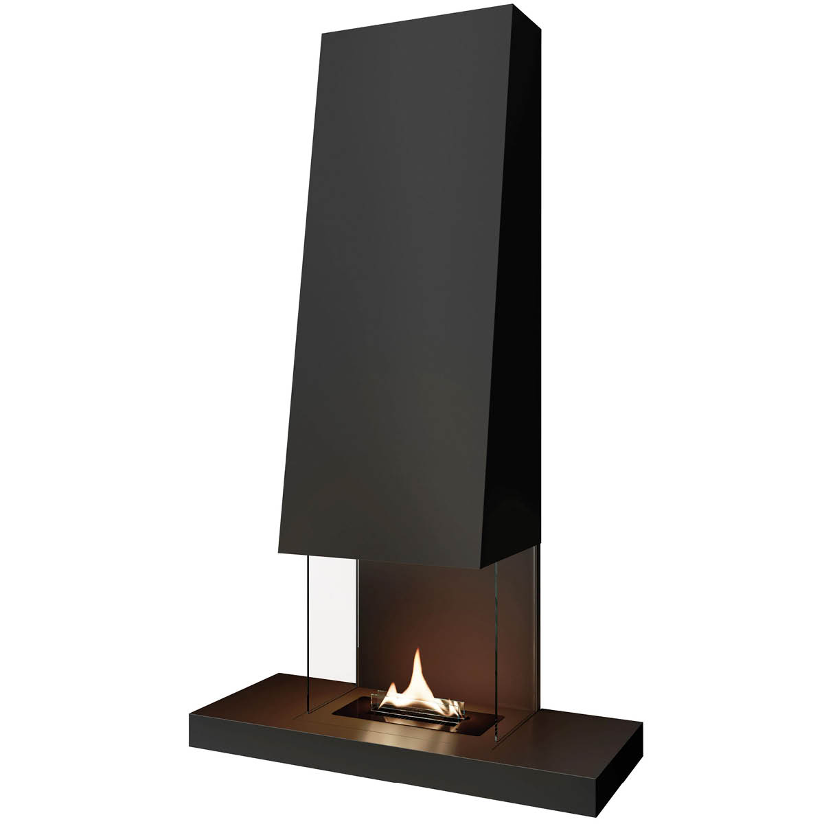 Tenderflame Raff 180 väggmonterad kamin 1 L svart