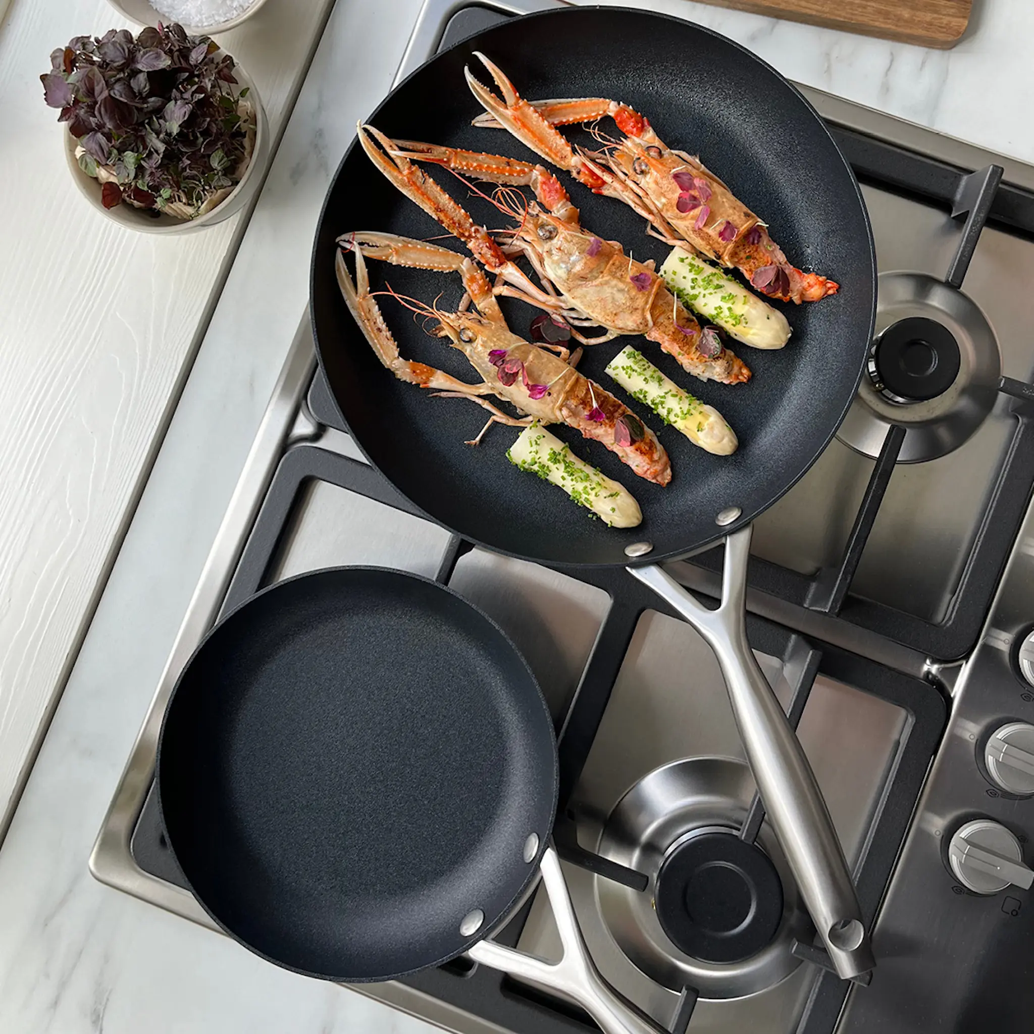 Scanpan PRO S+ Stekpanna 20 cm Svart