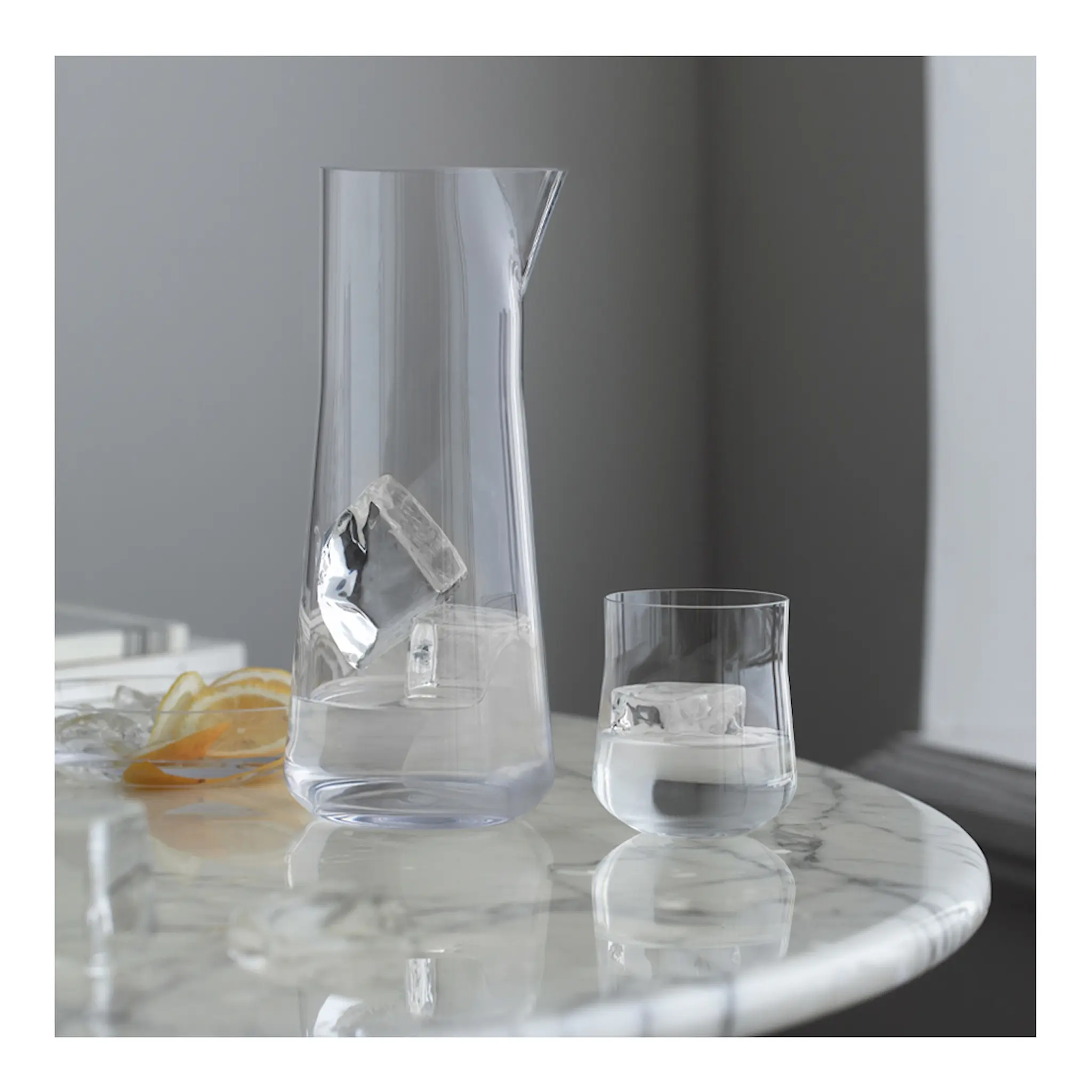 Orrefors Informal Karahvi ja alusta 100 cl Kirkas