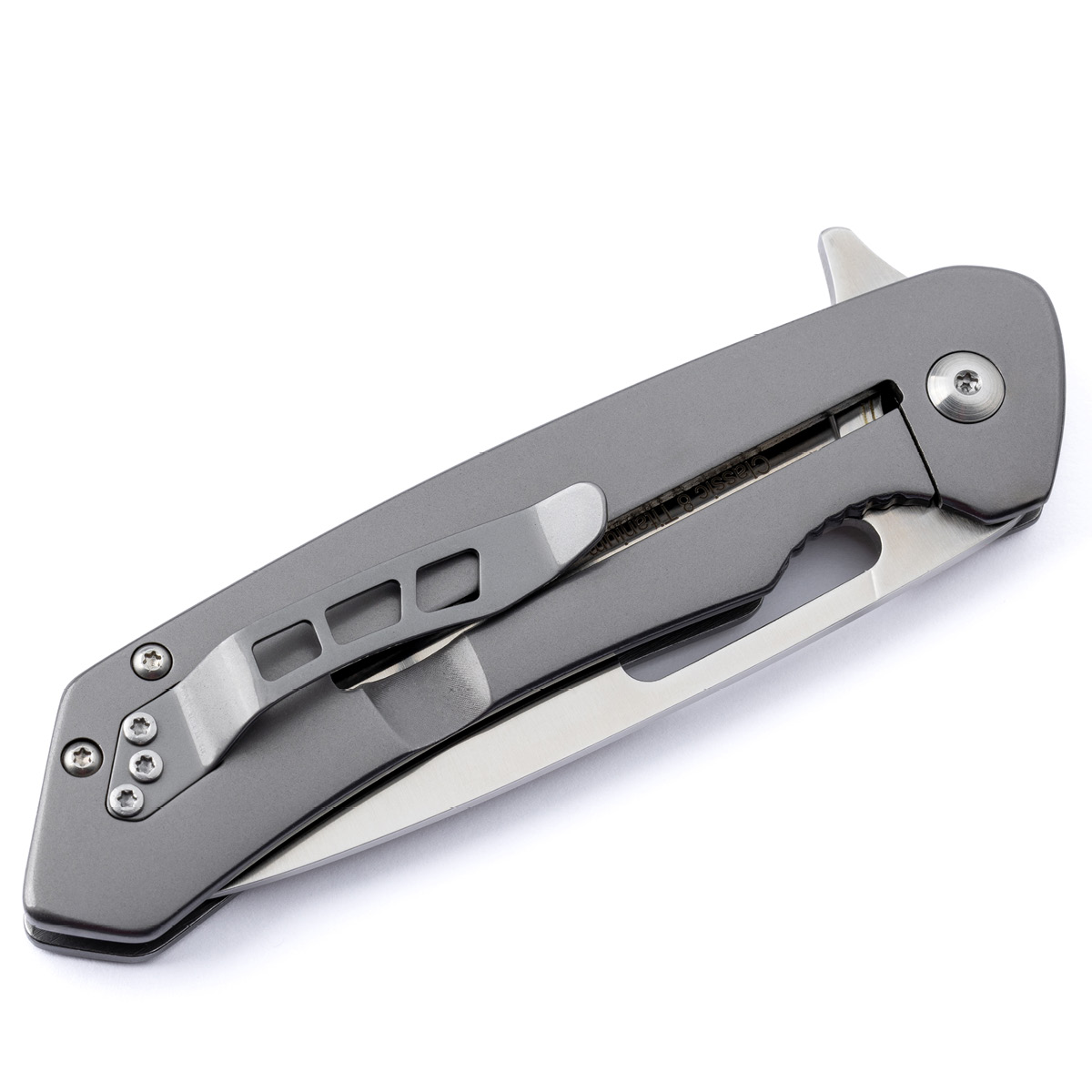 EKA Classic 8 foldekniv 9 cm rustfritt stål/titan