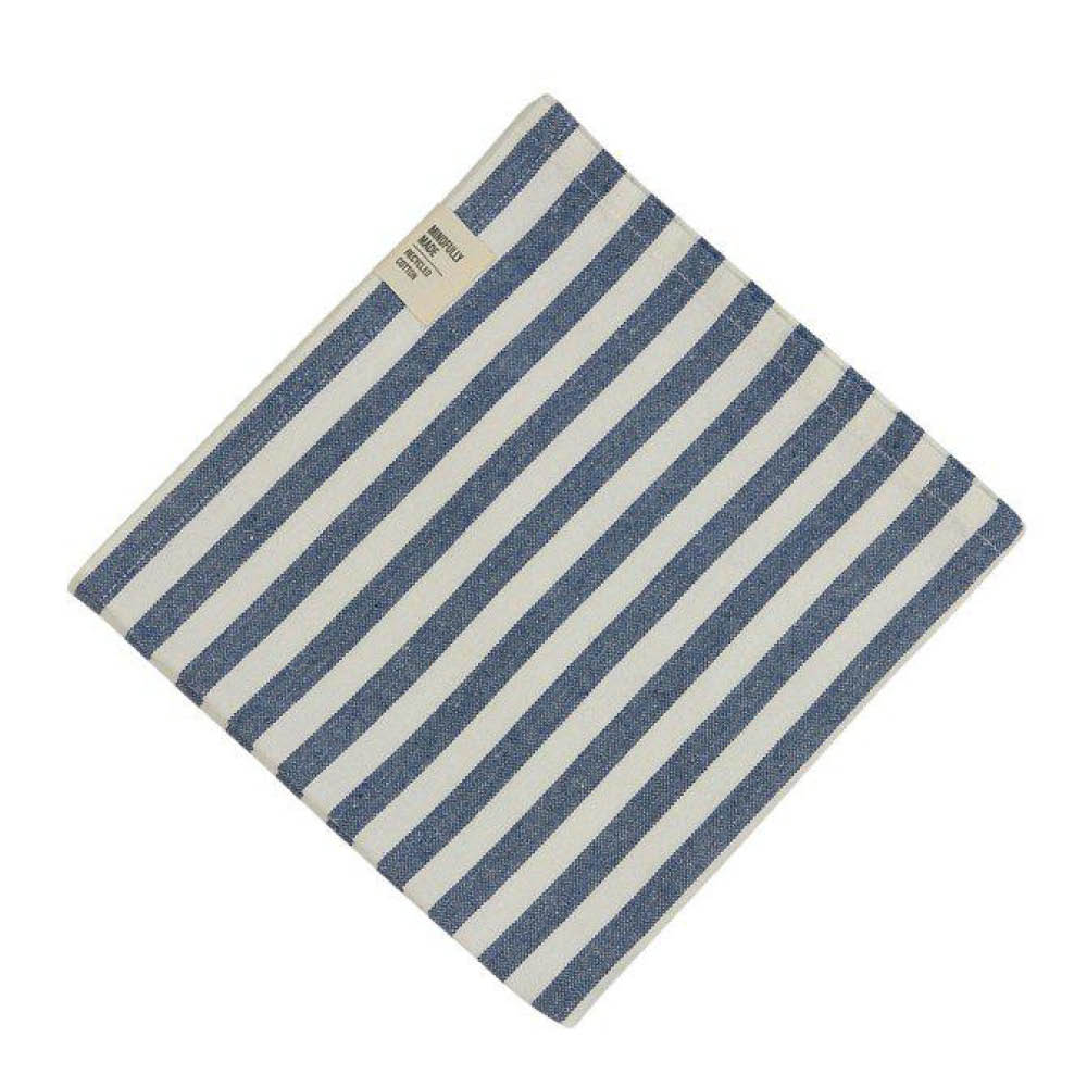 Fondaco Svea tygservett 45x45 cm denim