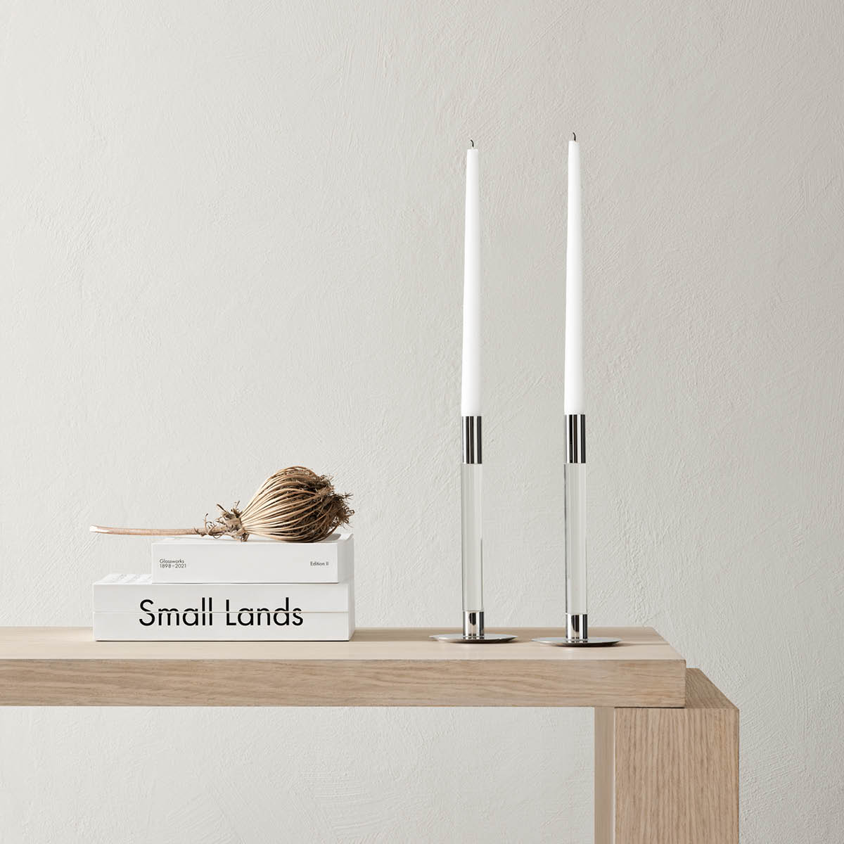 Orrefors Lumière Ljusstake 26,5 cm 2-pack