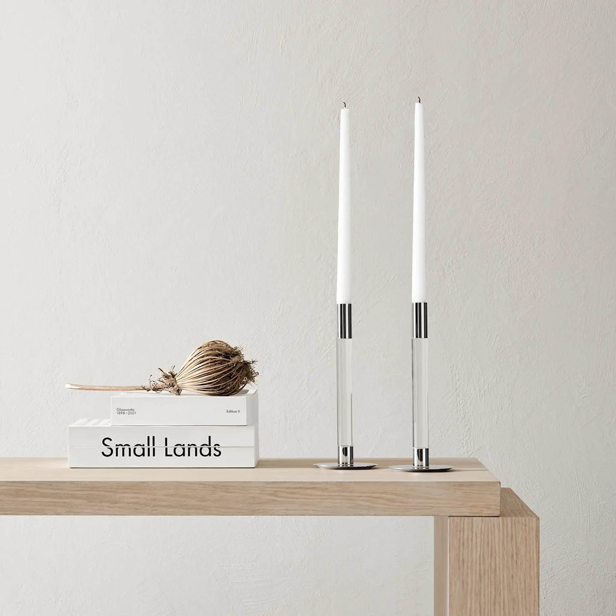 Orrefors Lumière Ljusstake 26,5 cm 2-pack