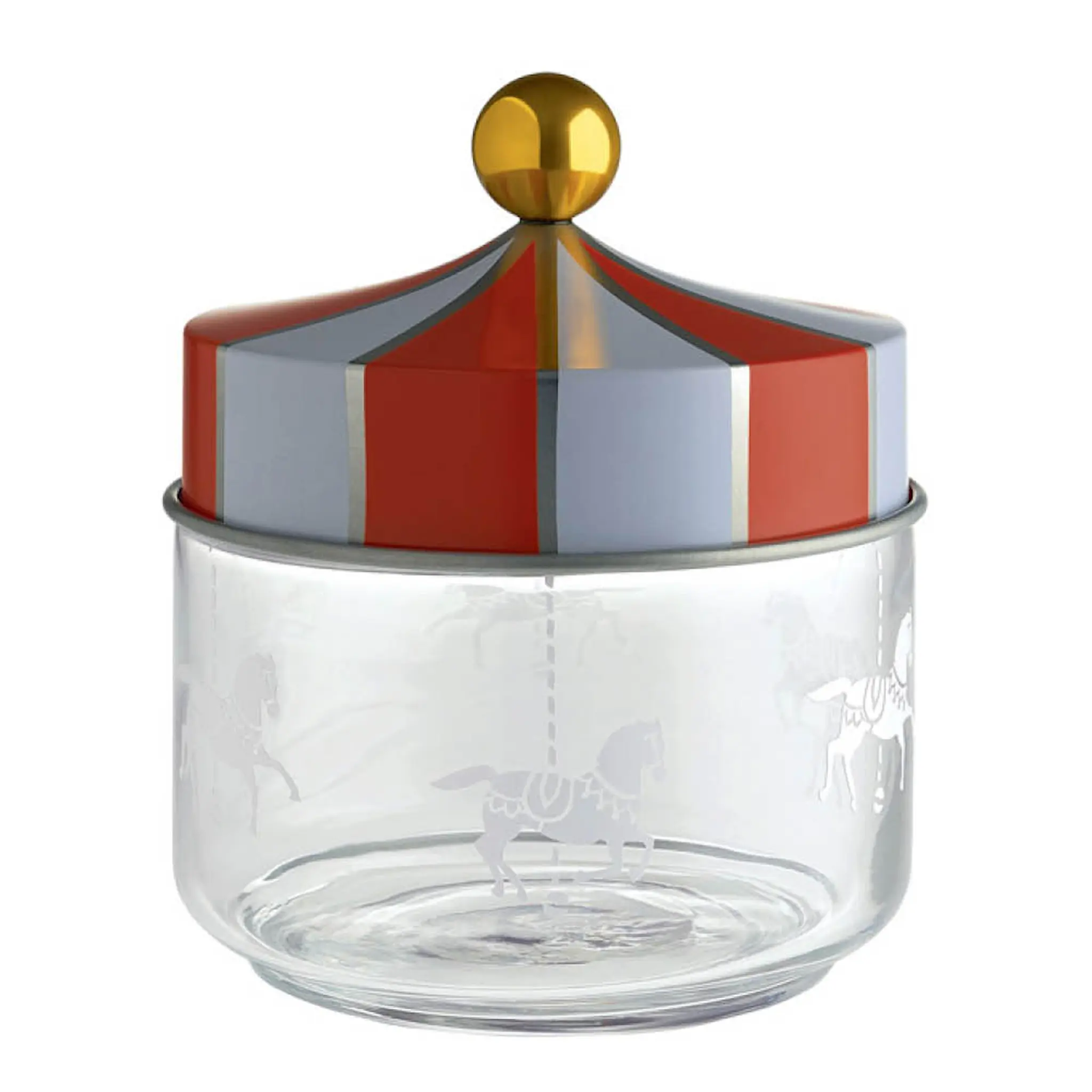 Alessi Circus glasburk 50 cl klar/multi