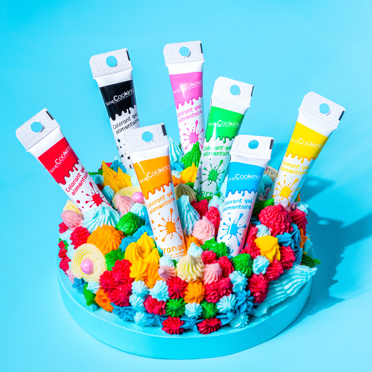 ScrapCooking Pastafärg 20 g fuchsia