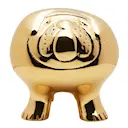 Skultuna x Lisa Larson Hund 6,8 cm Guld