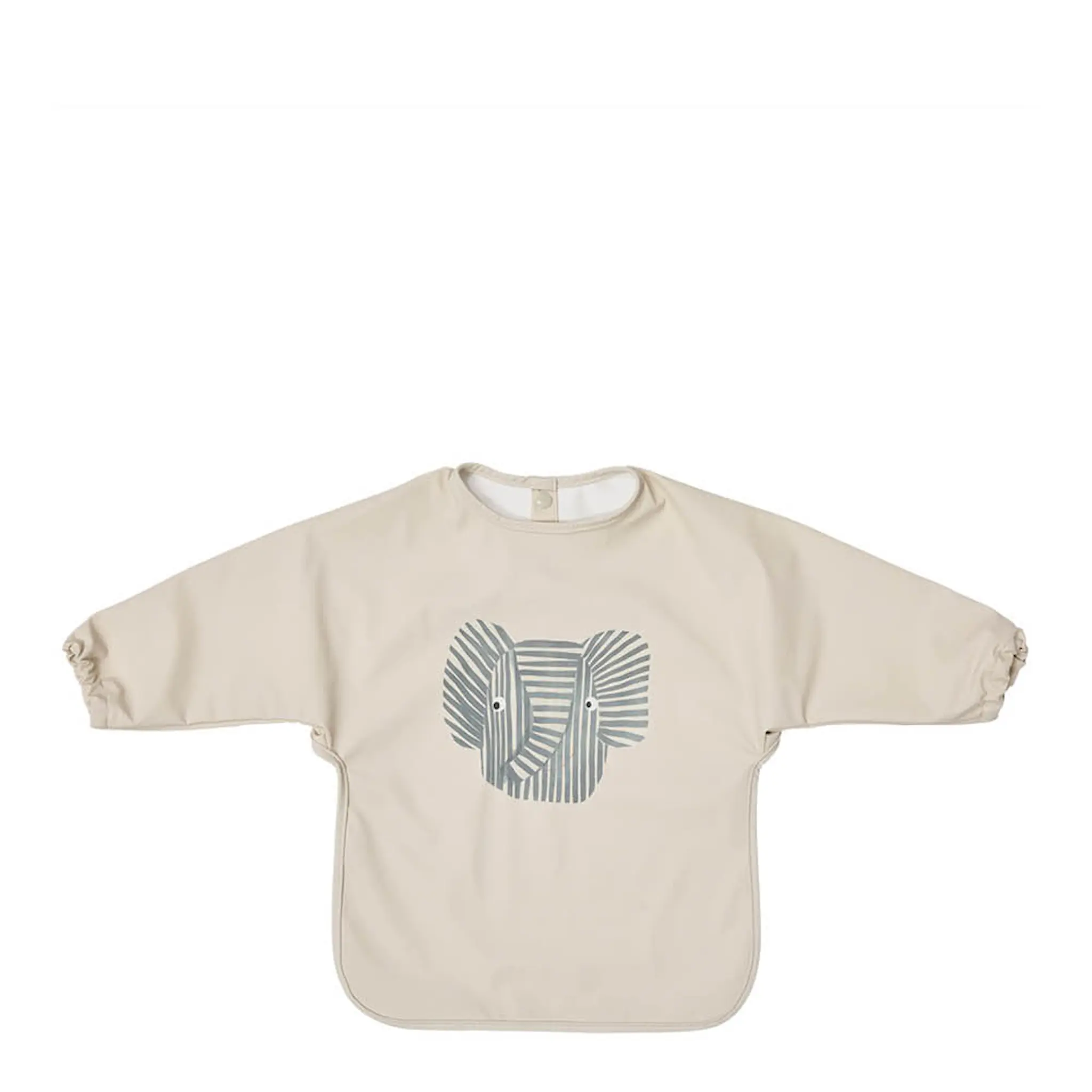 OYOY Erik elefant smekke cape 74x43 cm beige