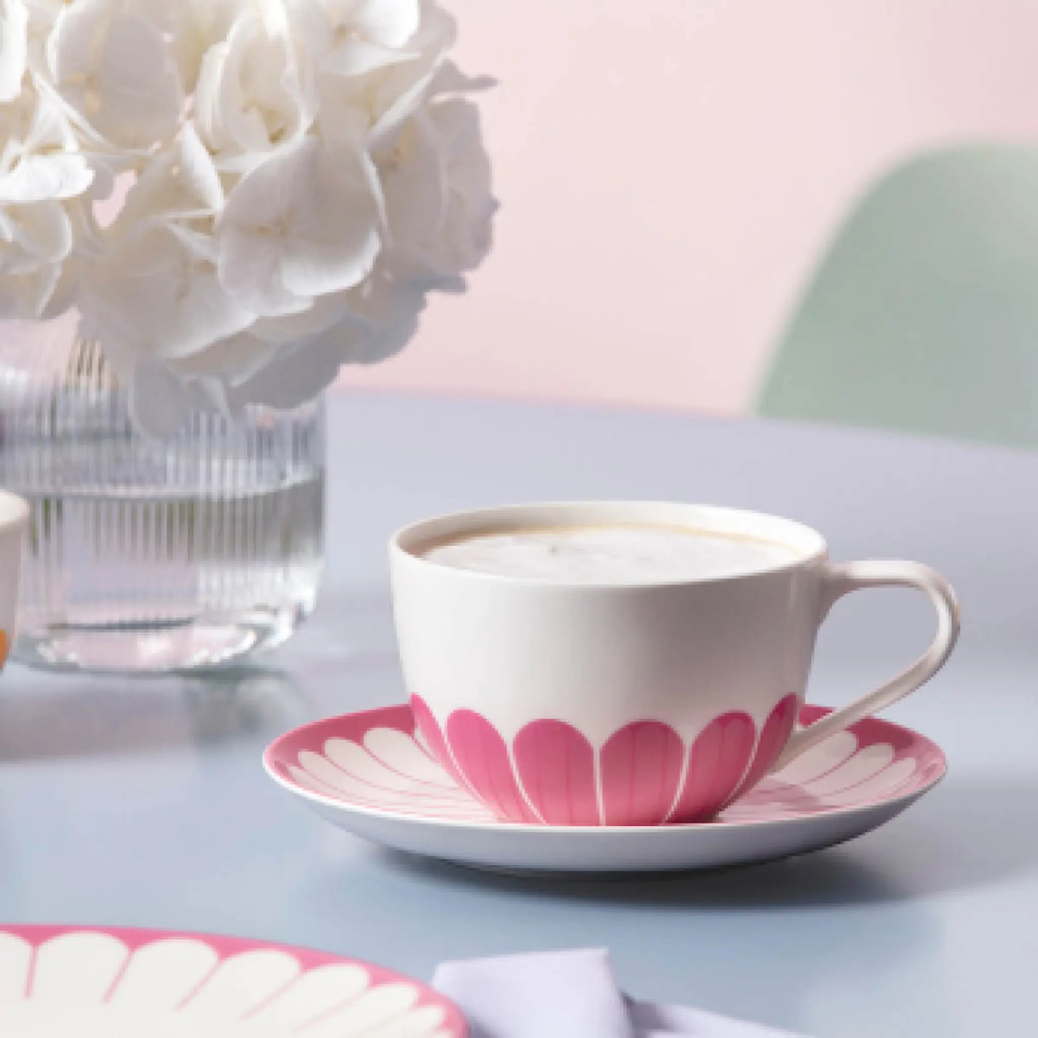 Villeroy & Boch Fleur cassis Aluslautanen 17,5 cm Vaaleanpunainen