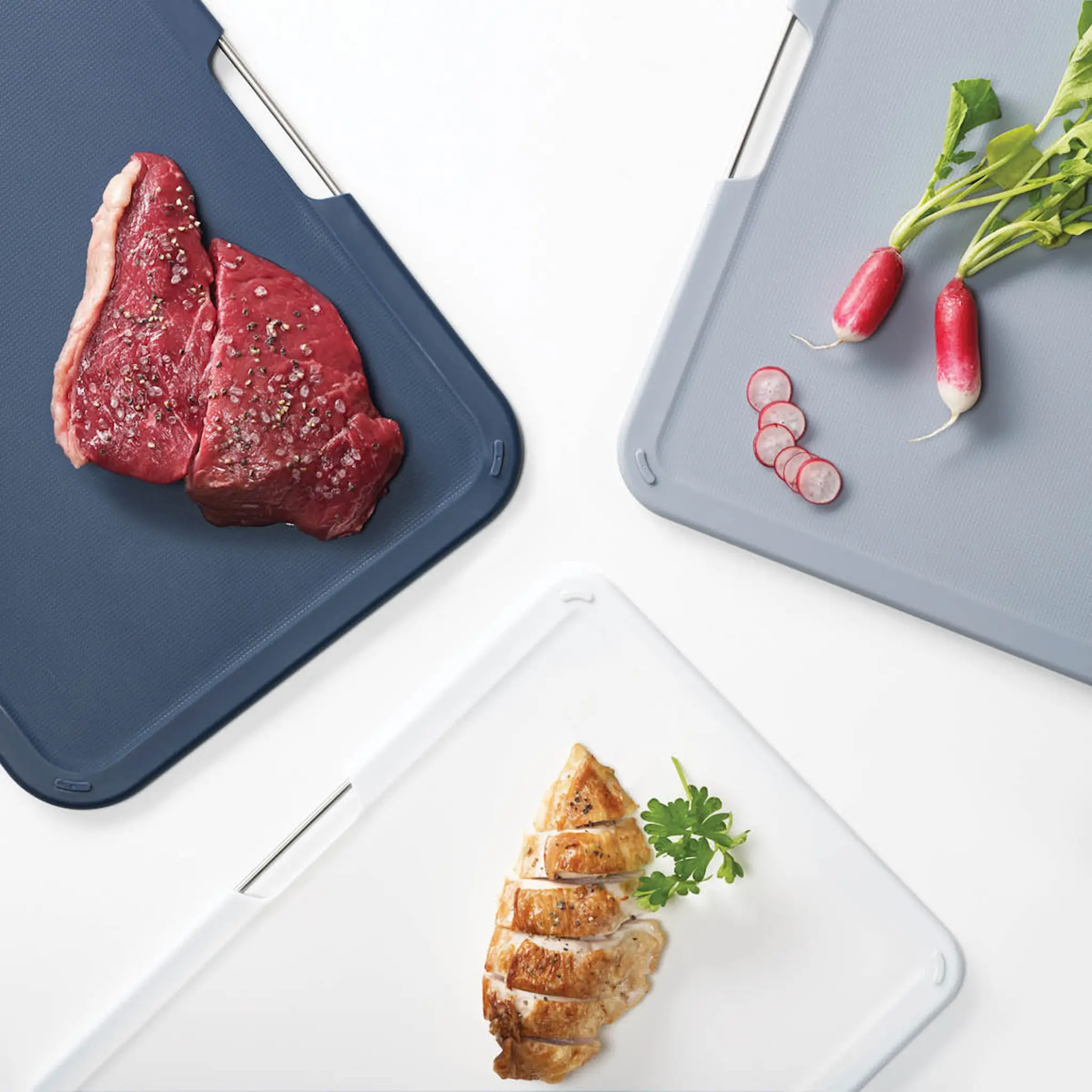 Joseph Joseph Nest Leikkuulauta 3 kpl Sininen