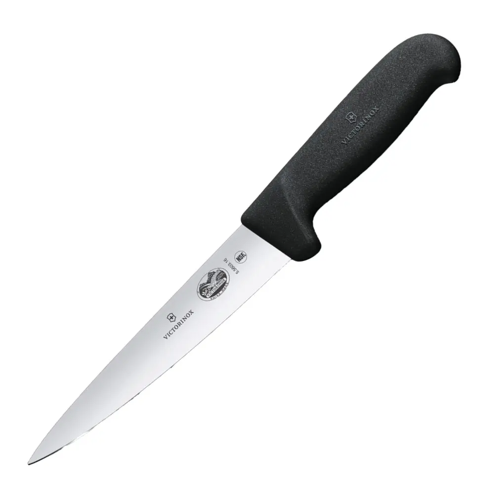 Fibrox Kokkiveitsi 12 cm Musta