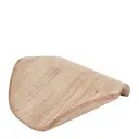 Leaf tvålfat med avrinning 11,5x11,5 cm pilträ