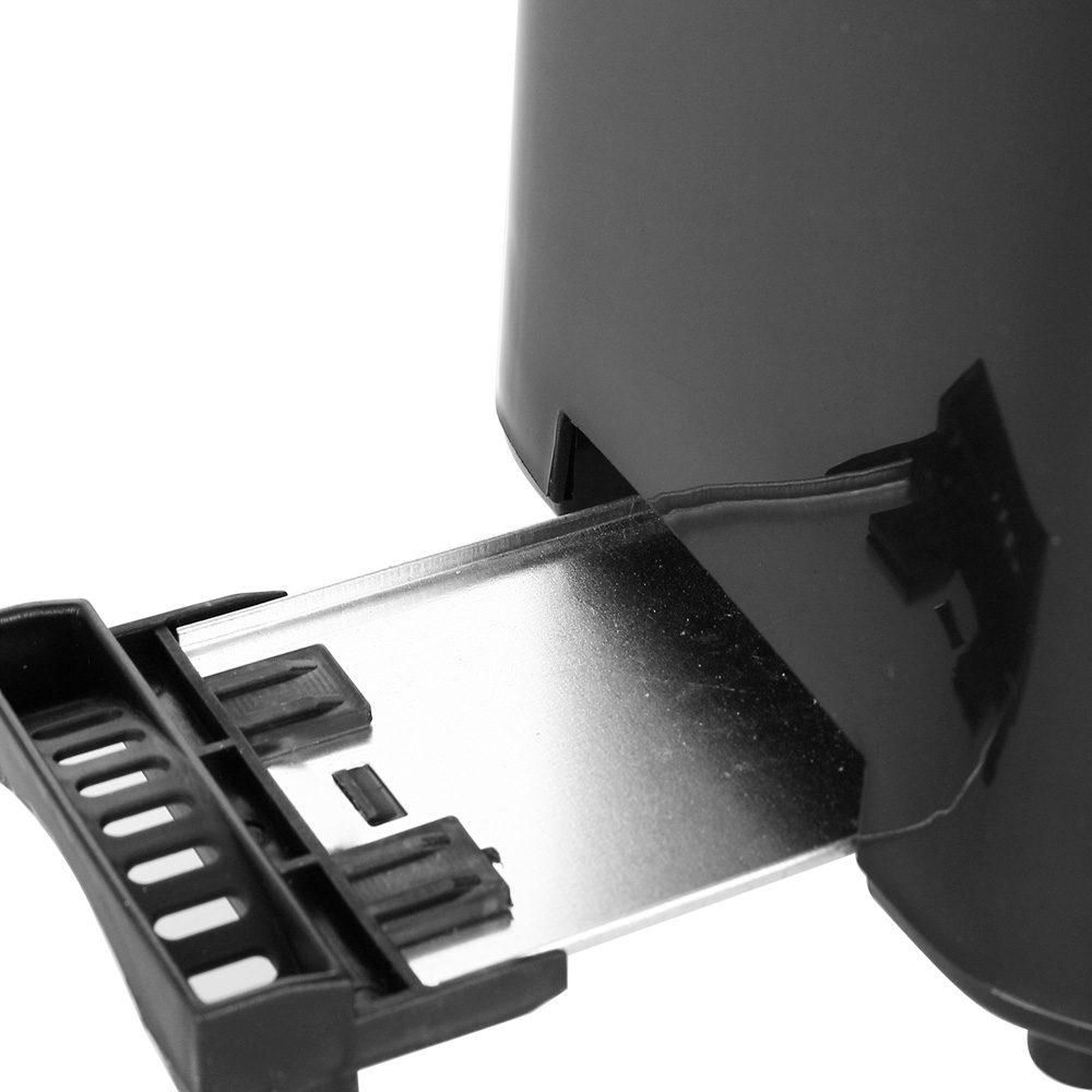 EMERIO Brödrost för 2 Skivor Svart