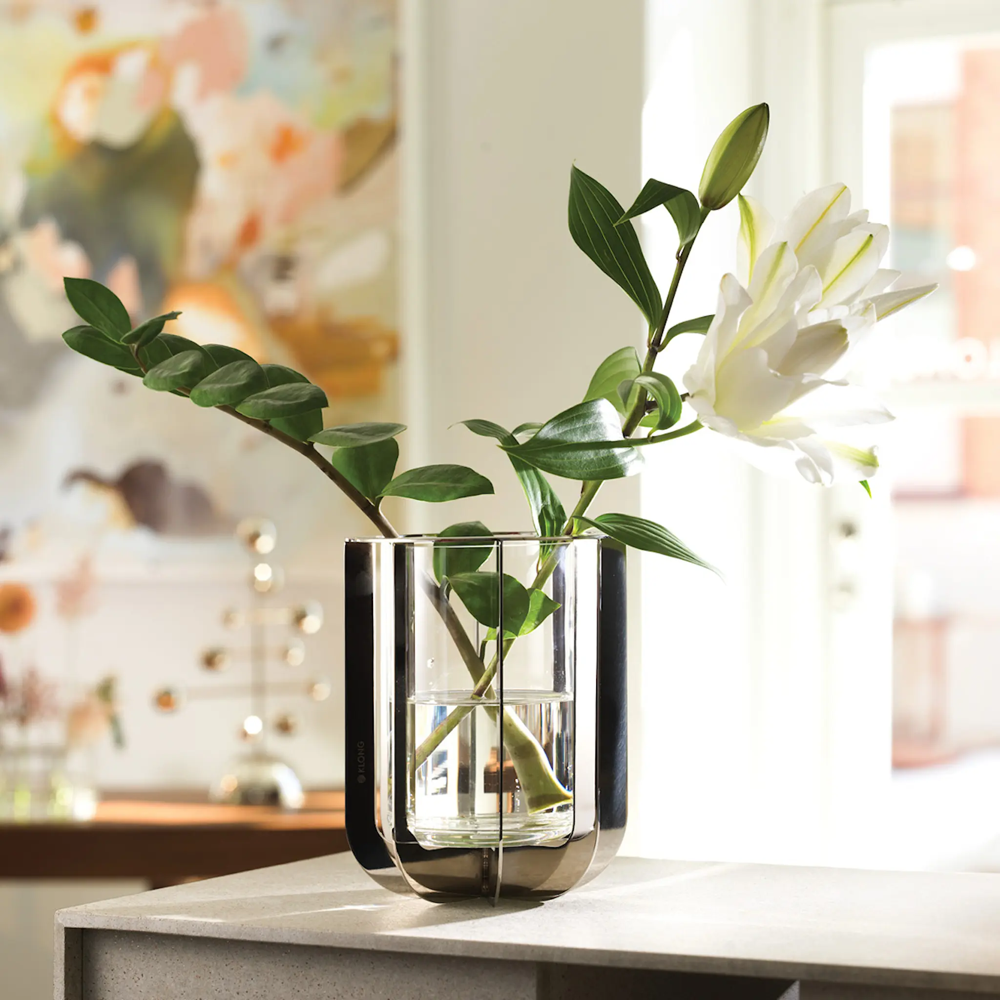 Klong Jazz Maljakko 20 cm Teräs