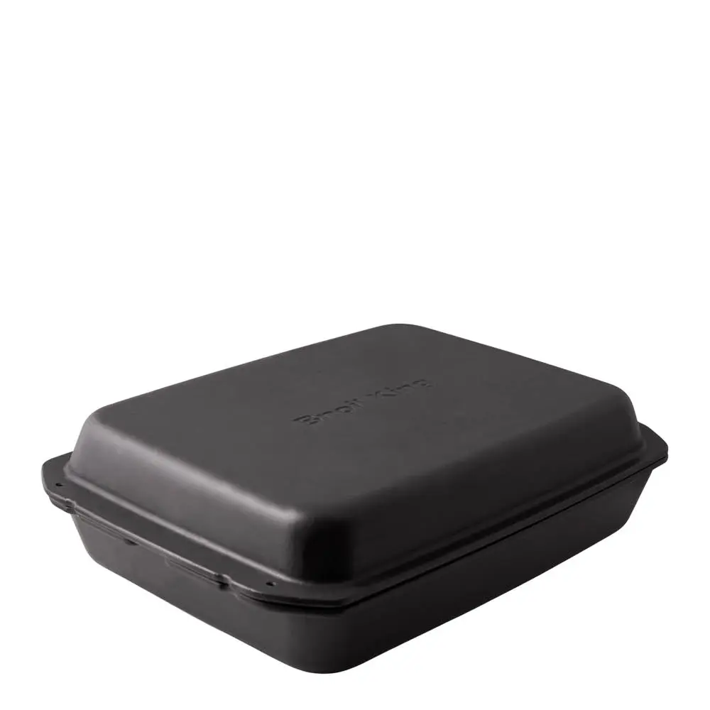 King size støpejernsgryte 11L 44x33 cm svart