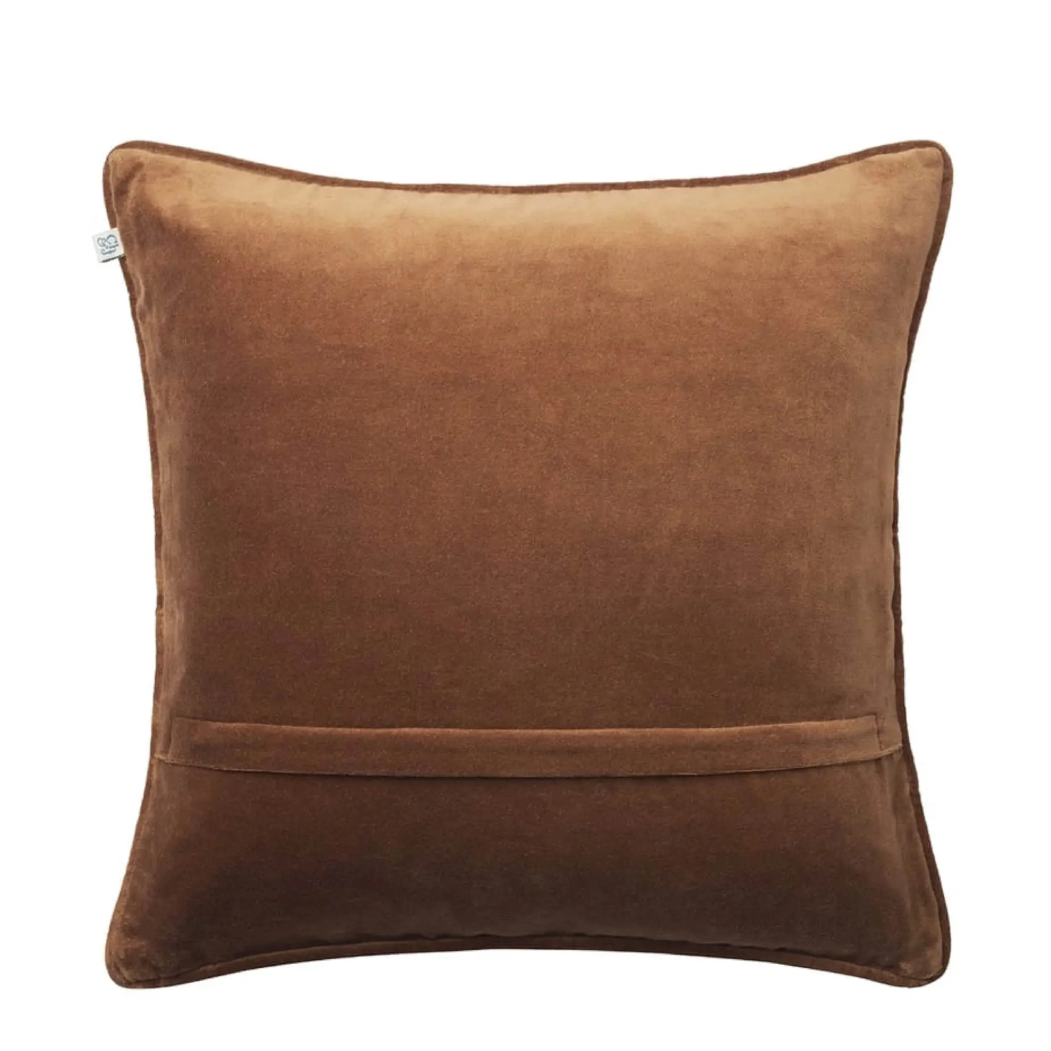 Chhatwal & Jonsson Roma tyynynpäällinen sametti 50x50 cm Cognac/Masala Yellow